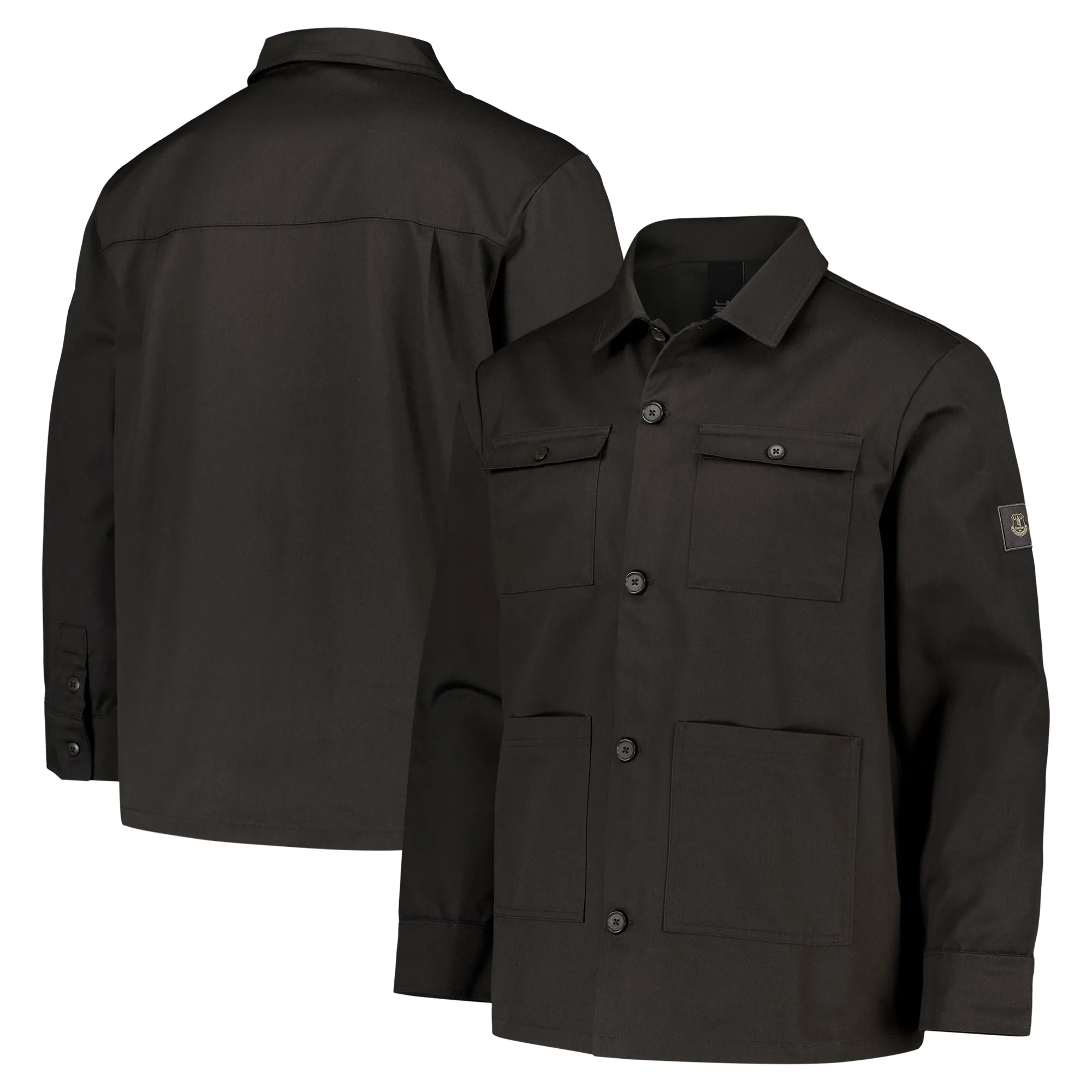 Everton Elements Shacket - Classic Pewter  - Mens