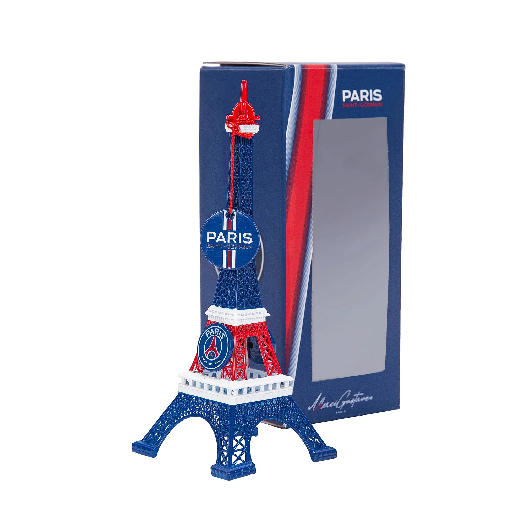 Paris Saint-Germain MERCI GUSTAVE Eiffel Tower 15.5cm - Blue