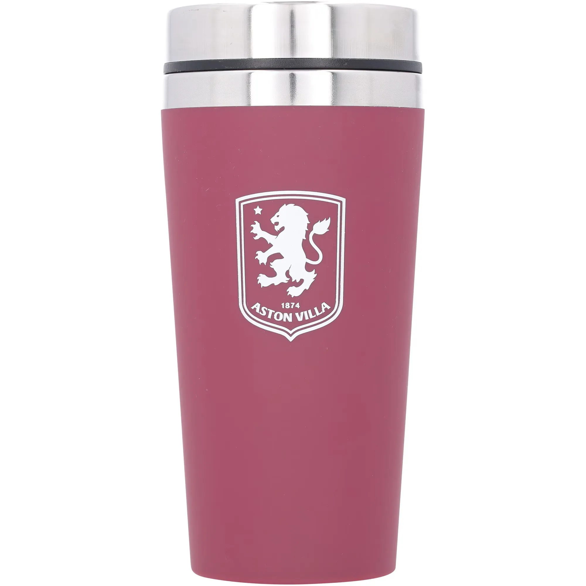 Aston Villa Soft Touch Travel Mug