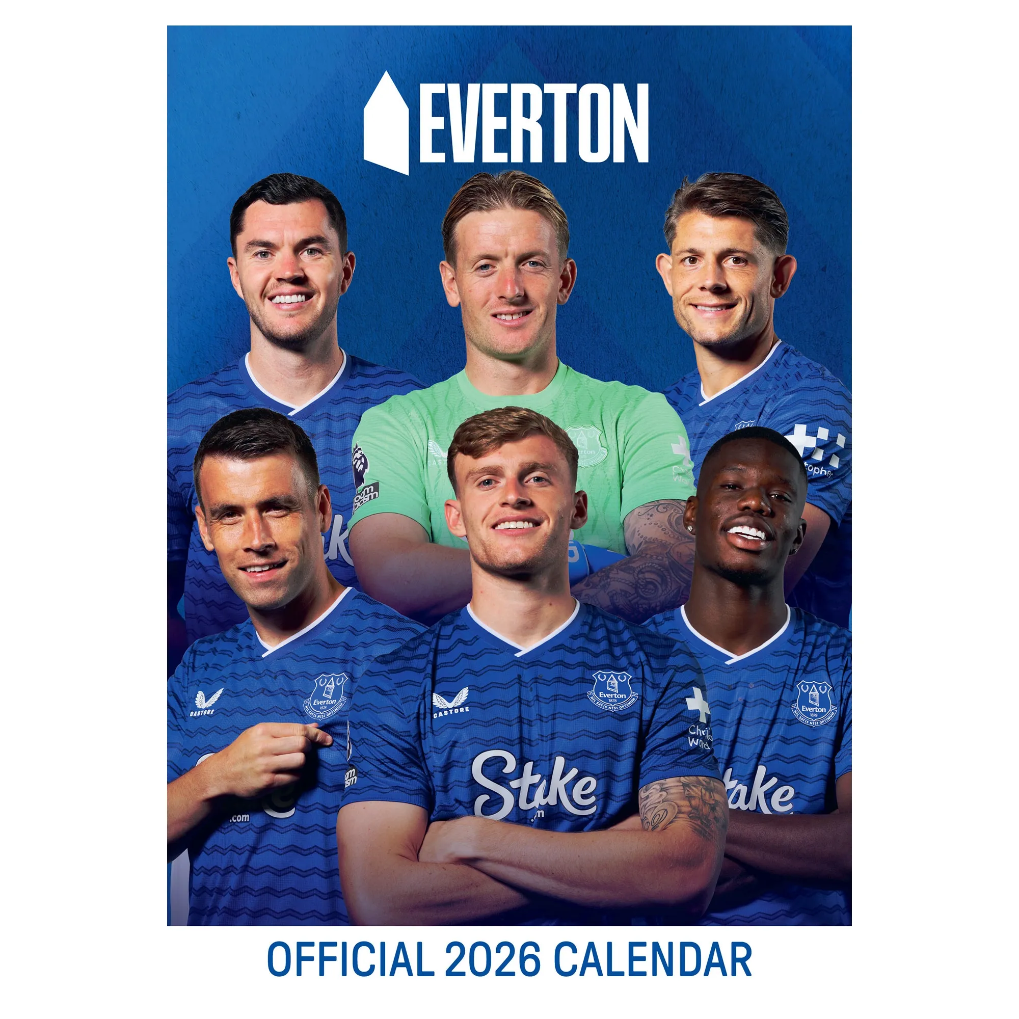 Everton Official 2026 Calendar A3