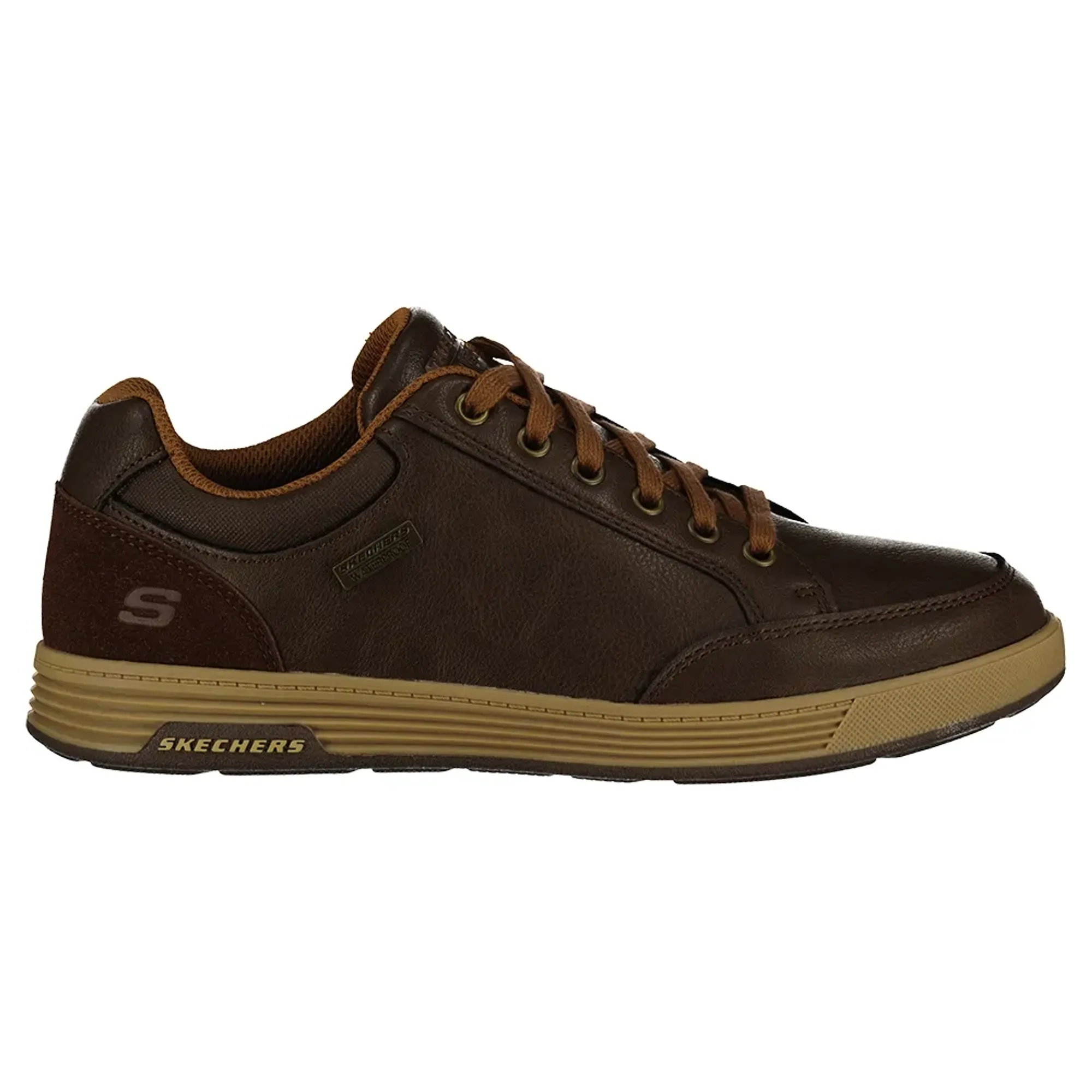 Skechers Men's Waterproof: Cavell - Sparkman Sneaker in Luggage