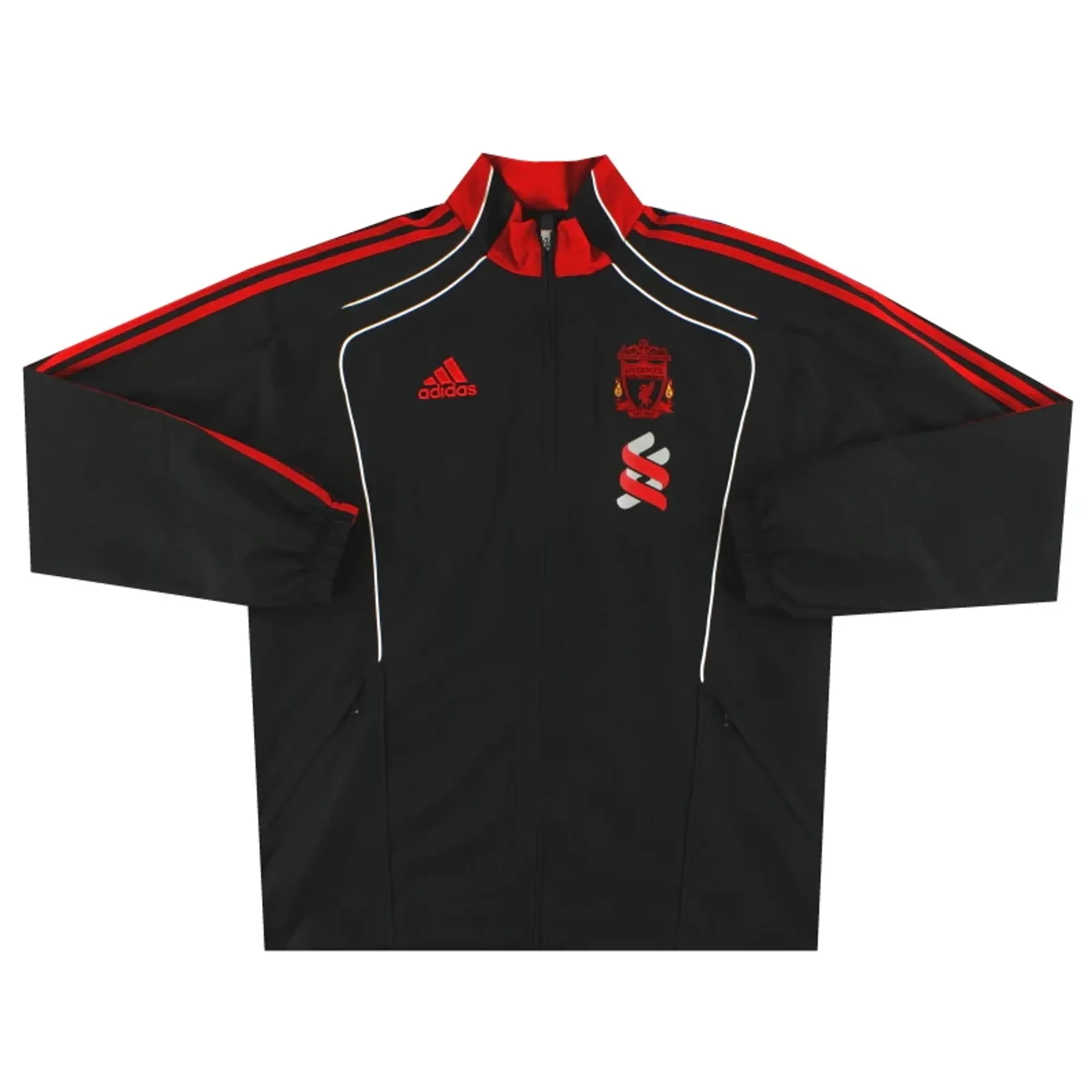2010-11 Liverpool adidas Presentation Track Jacket S - Liverpool / Excellent 