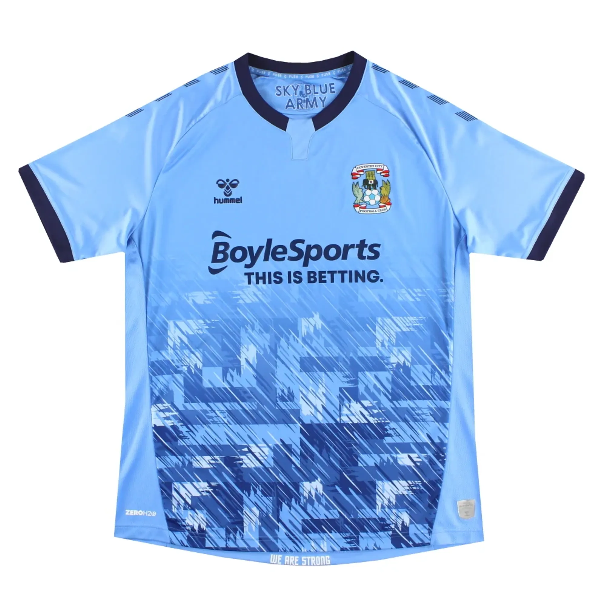 2020-21 Coventry Hummel Home Shirt XXL - Coventry City / Excellent 