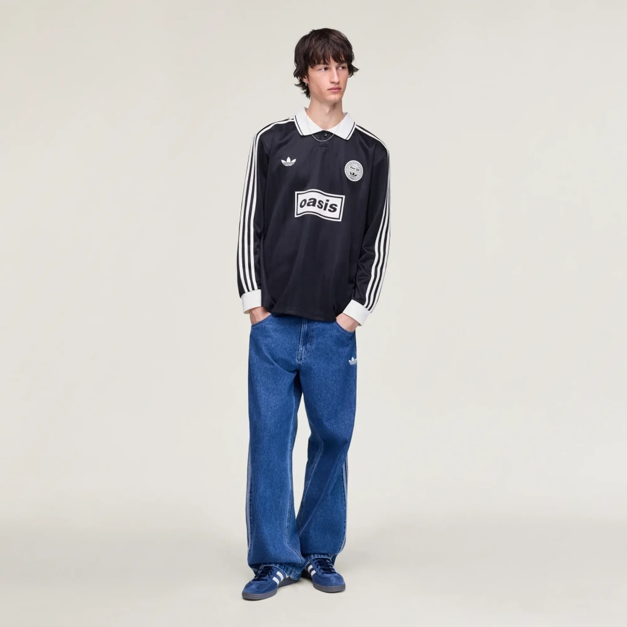 adidas TOUR JACQUARD STRIPE JERSEY LONG SLEEVE | KY8722 | FOOTY.COM