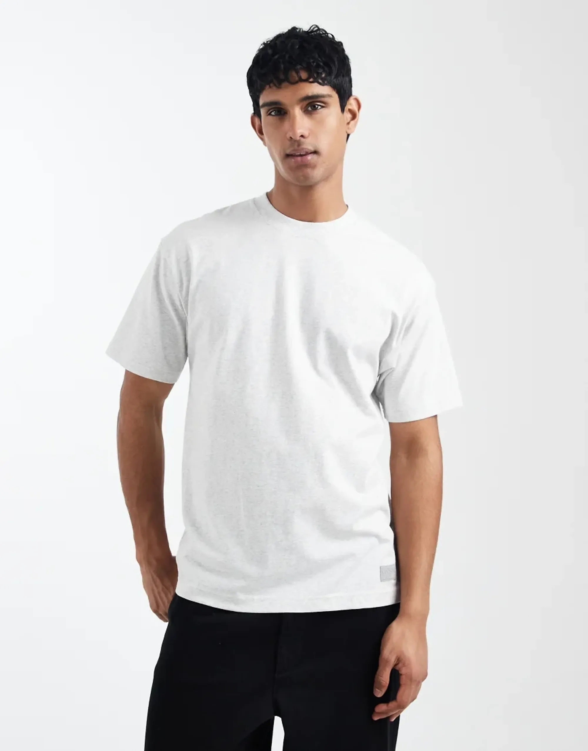 T-Shirt Vans Premium Ss Loose Fit T-Shirt Ash Heather Xl