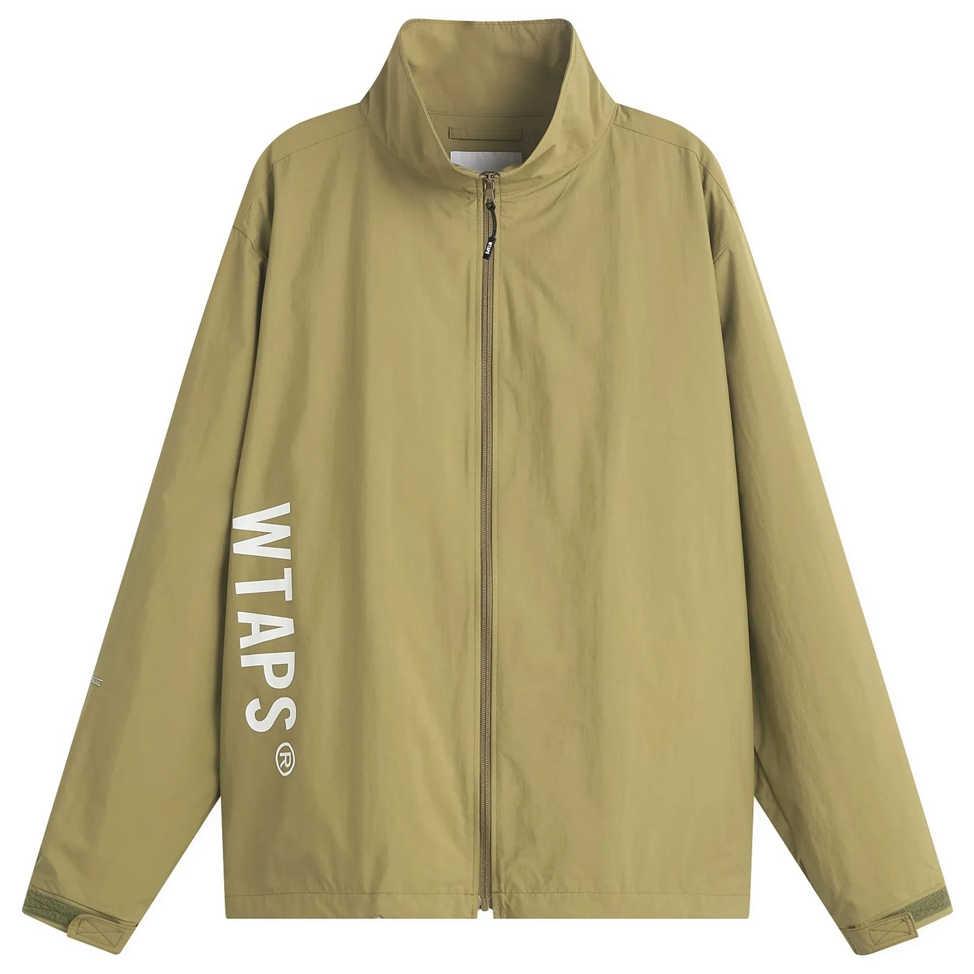WTAPS Men's Pertex Logo Track Jacket Olive Drab
