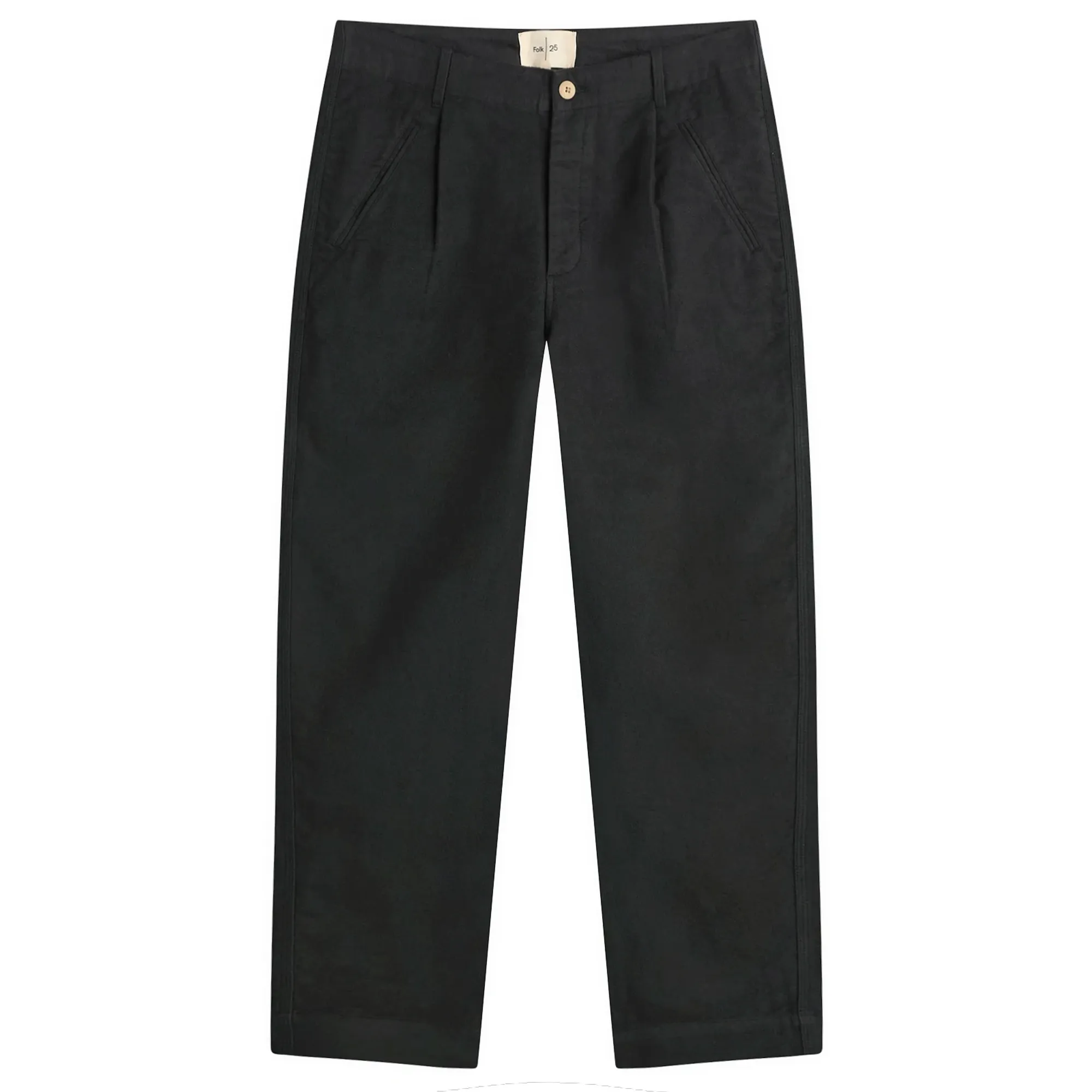 Folk Men's Assembly Pants Deep Green Moleskin