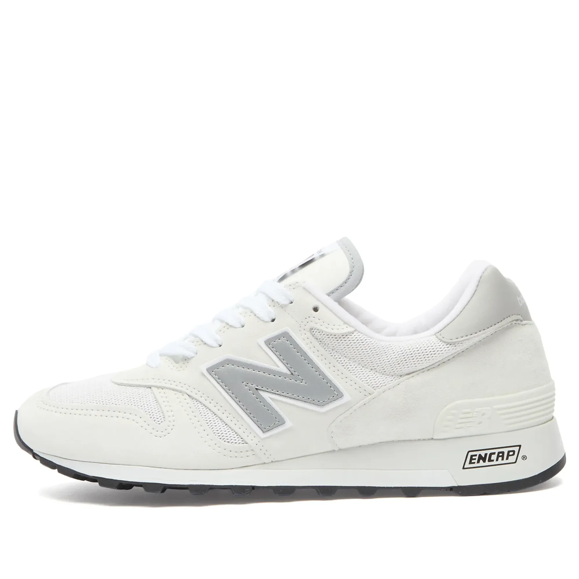 New Balance Unisex Made in USA 1300 in Grey/White Suede/Mesh