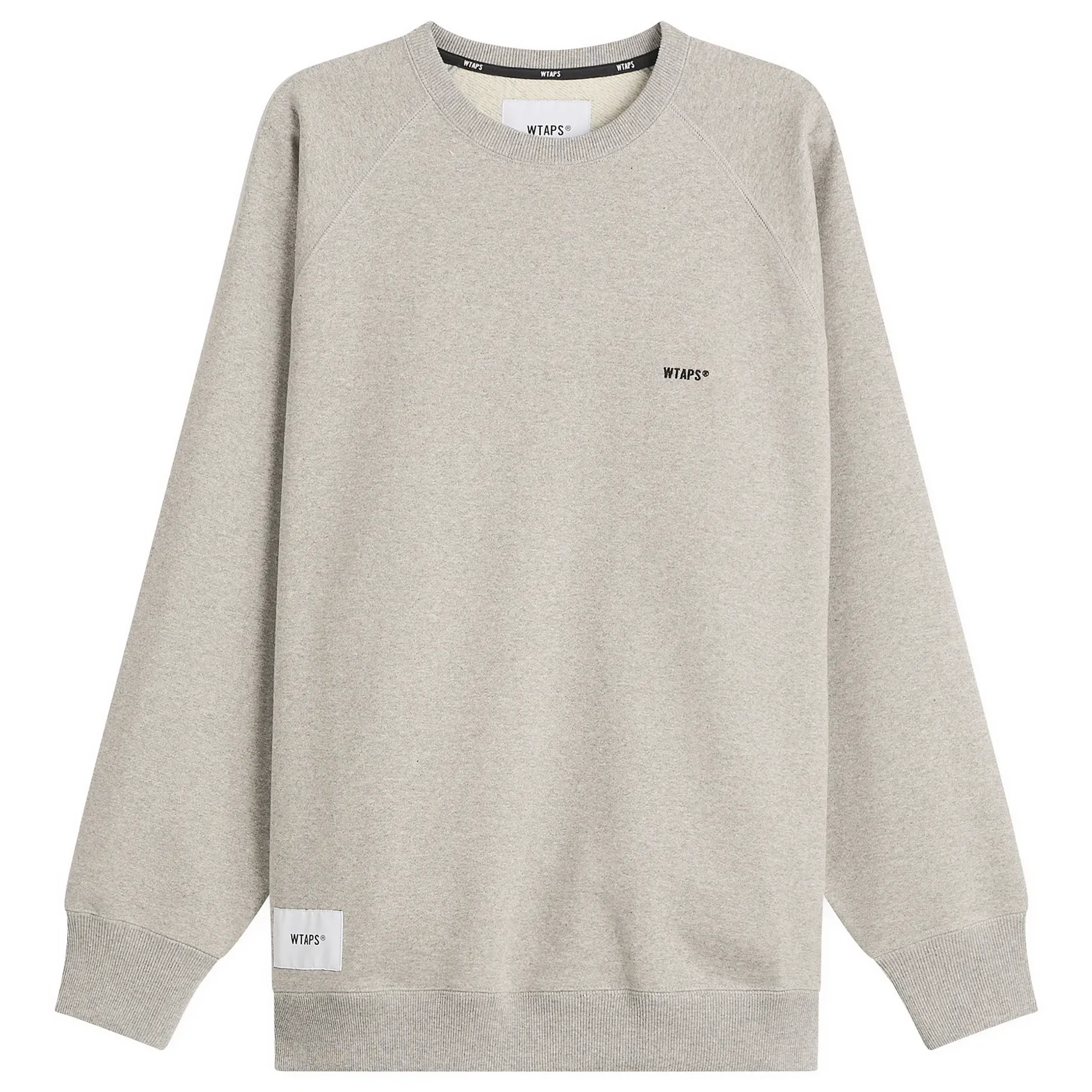 WTAPS Men's Sign Logo Sweatshirt Gray