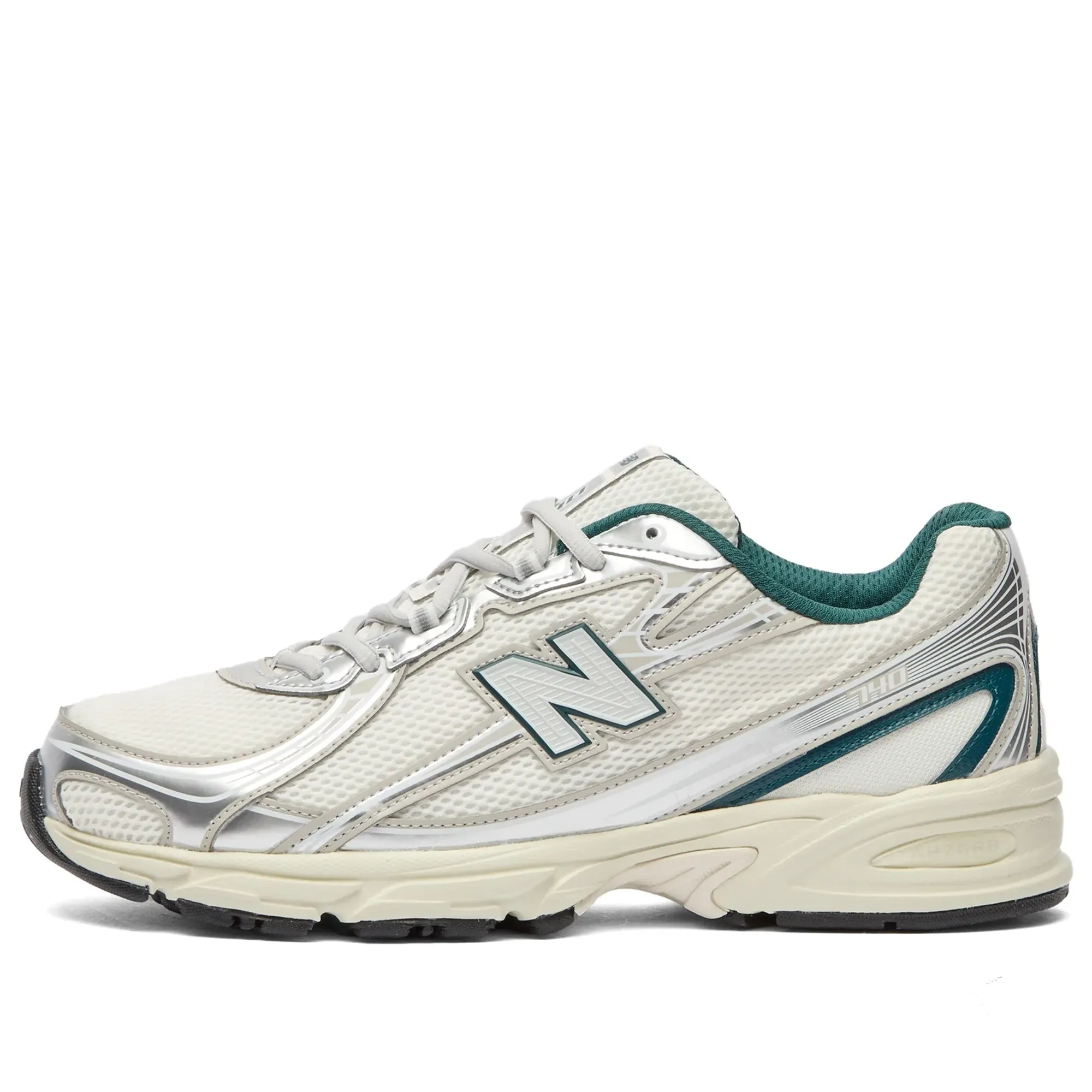 New Balance Unisex 740 in Green/Beige Synthetic