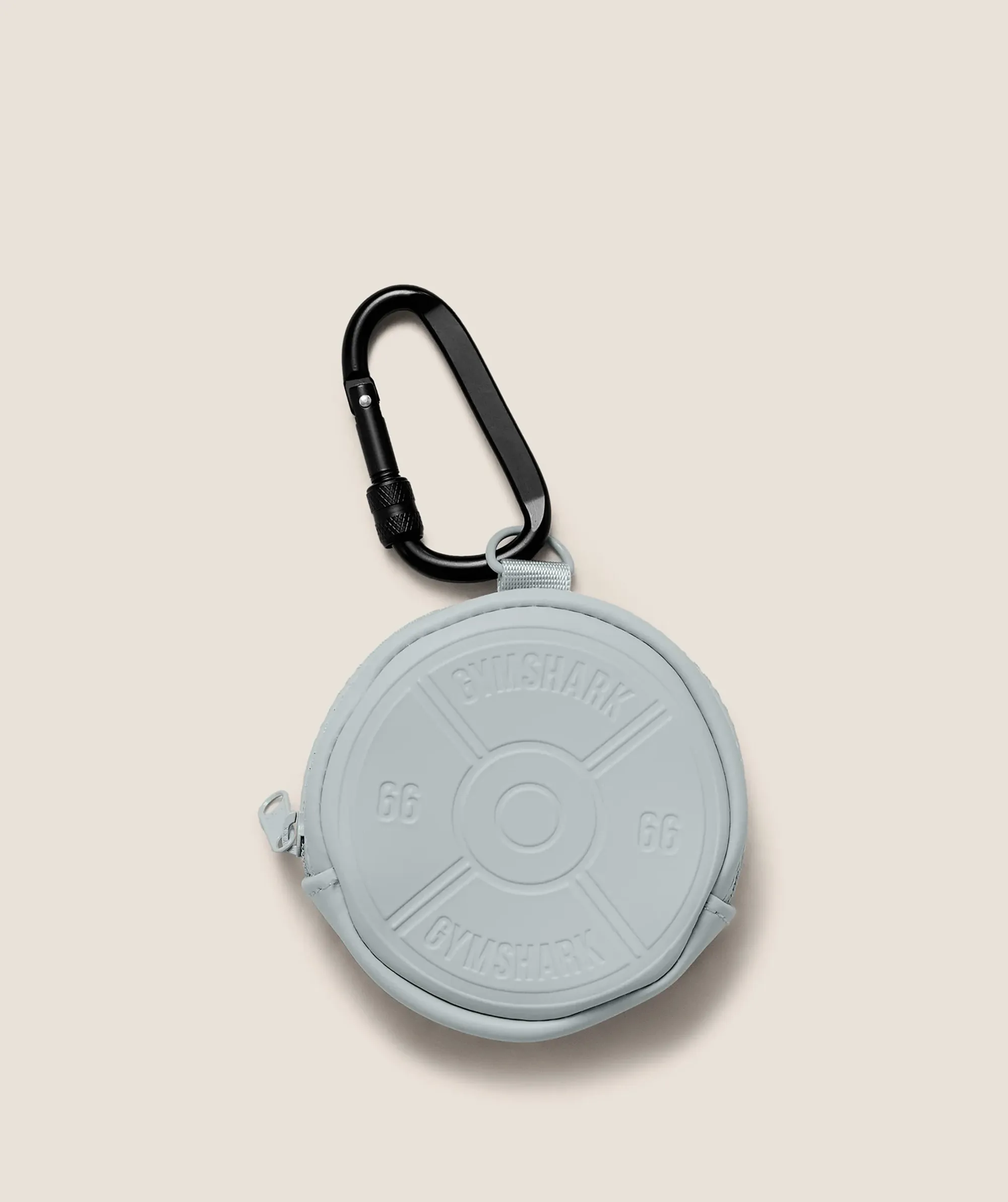 Gymshark Weight Plate Zip Coin Pouch - GS Smoke Blue