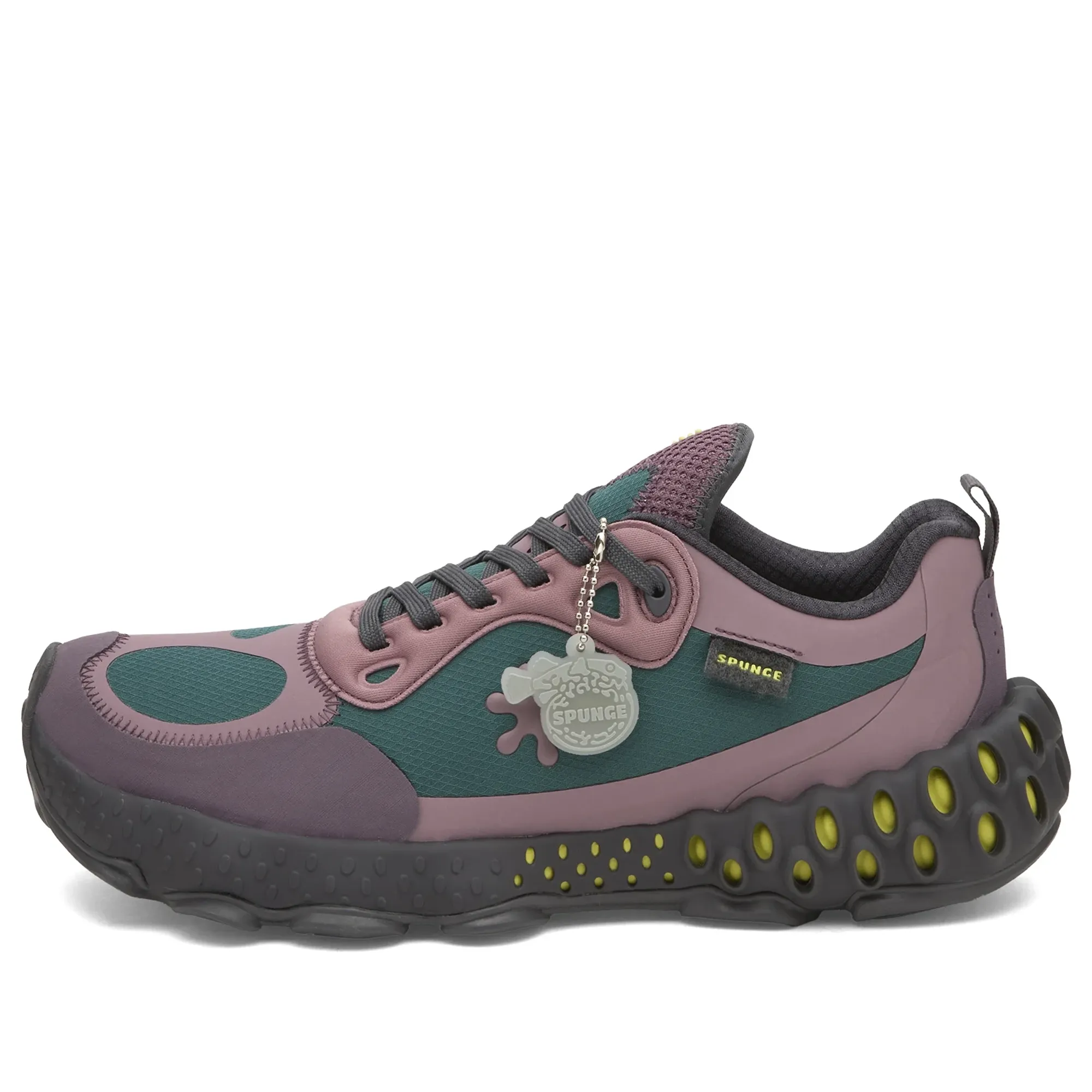 Spunge Men's Osmosis Sneaker Purple/Green/Yellow