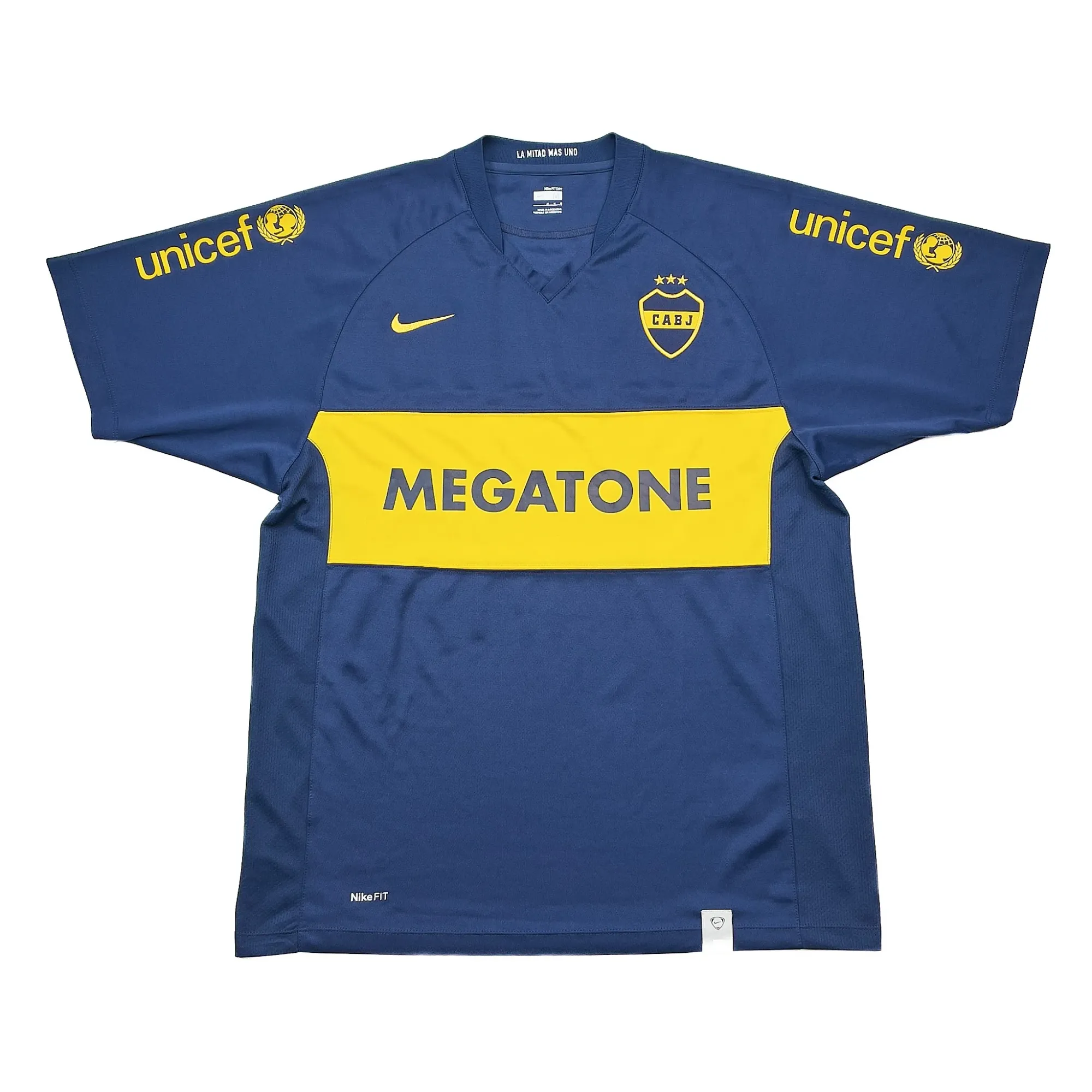 2007/08 Boca Juniors Home Shirt (M) Nike | CULT KITS