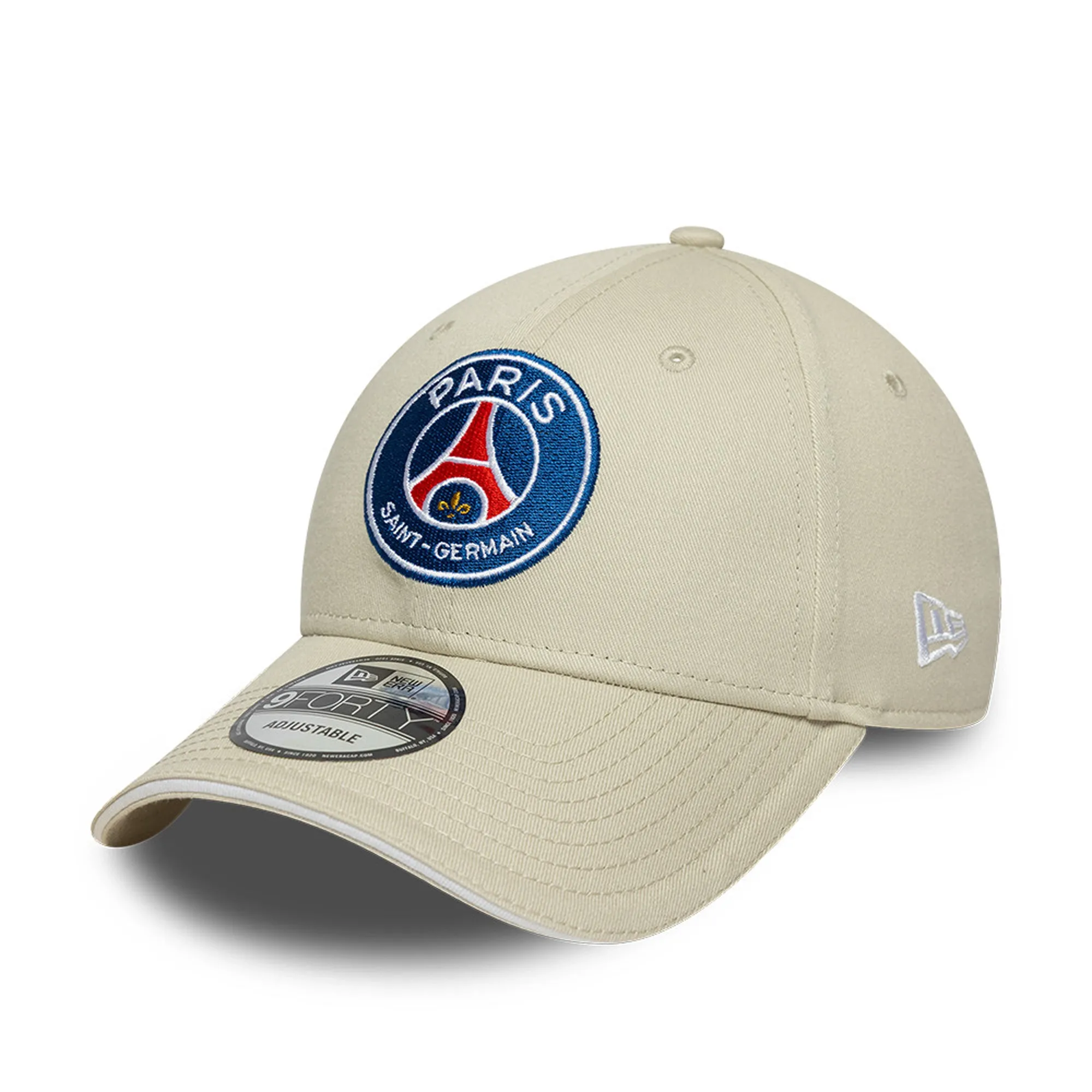 New Era Cap PSG New Era 9FORTY Core Cap - Stone