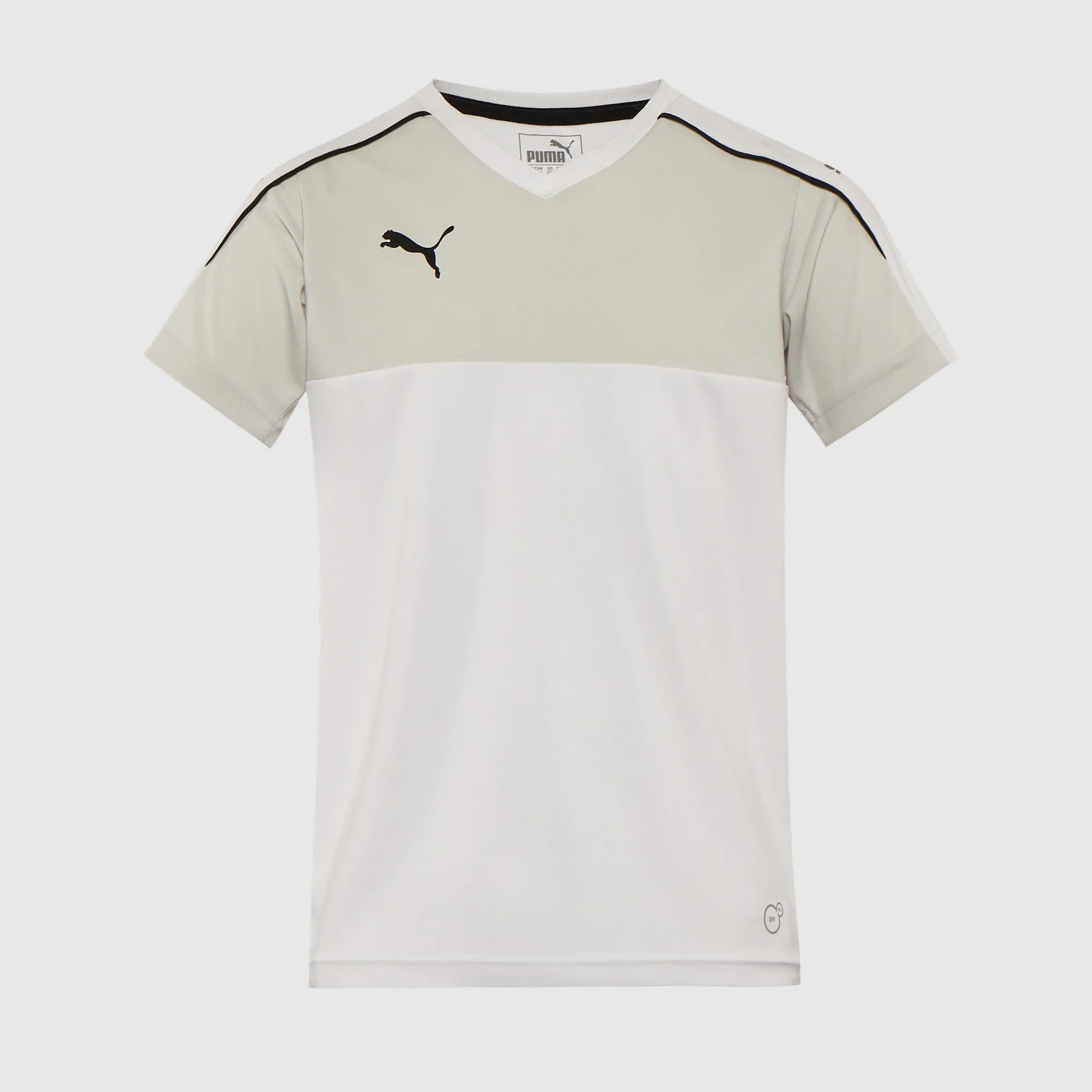 Puma Junior Accuracy SS Shirt White Black