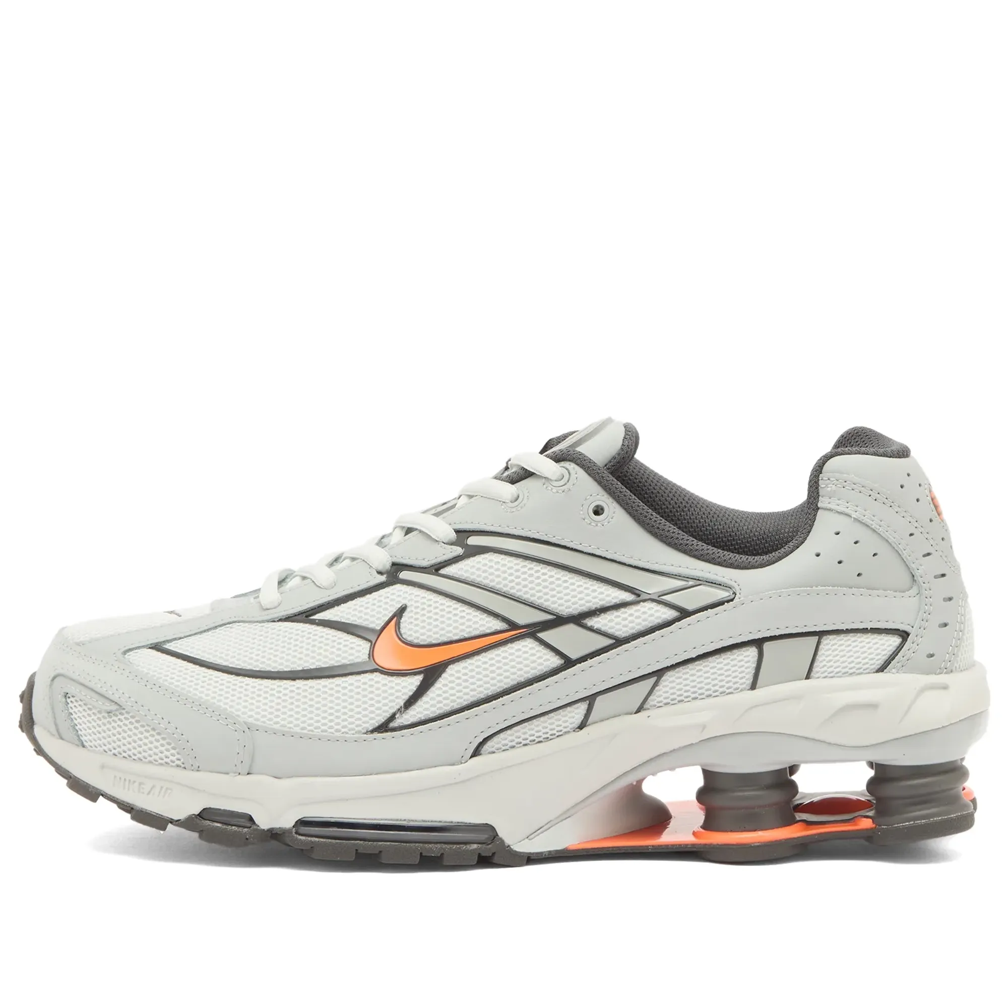 Nike Men's Shox Ride 2 Sneaker Photon Dust/Total Orange