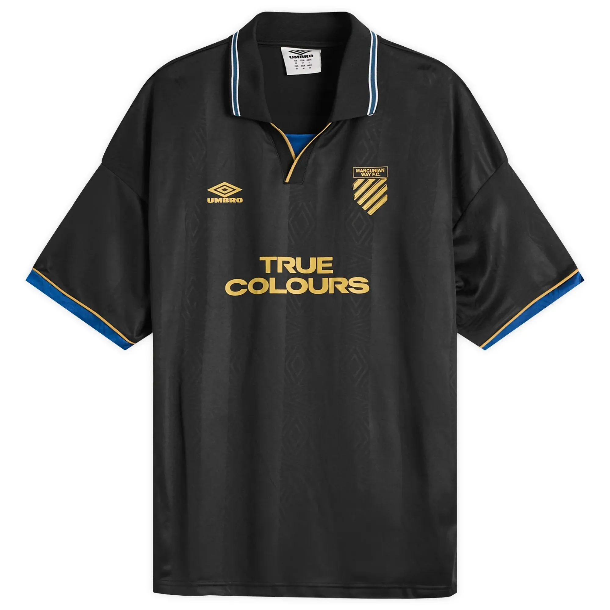 Umbro Men's Boxy Football Shirt Black