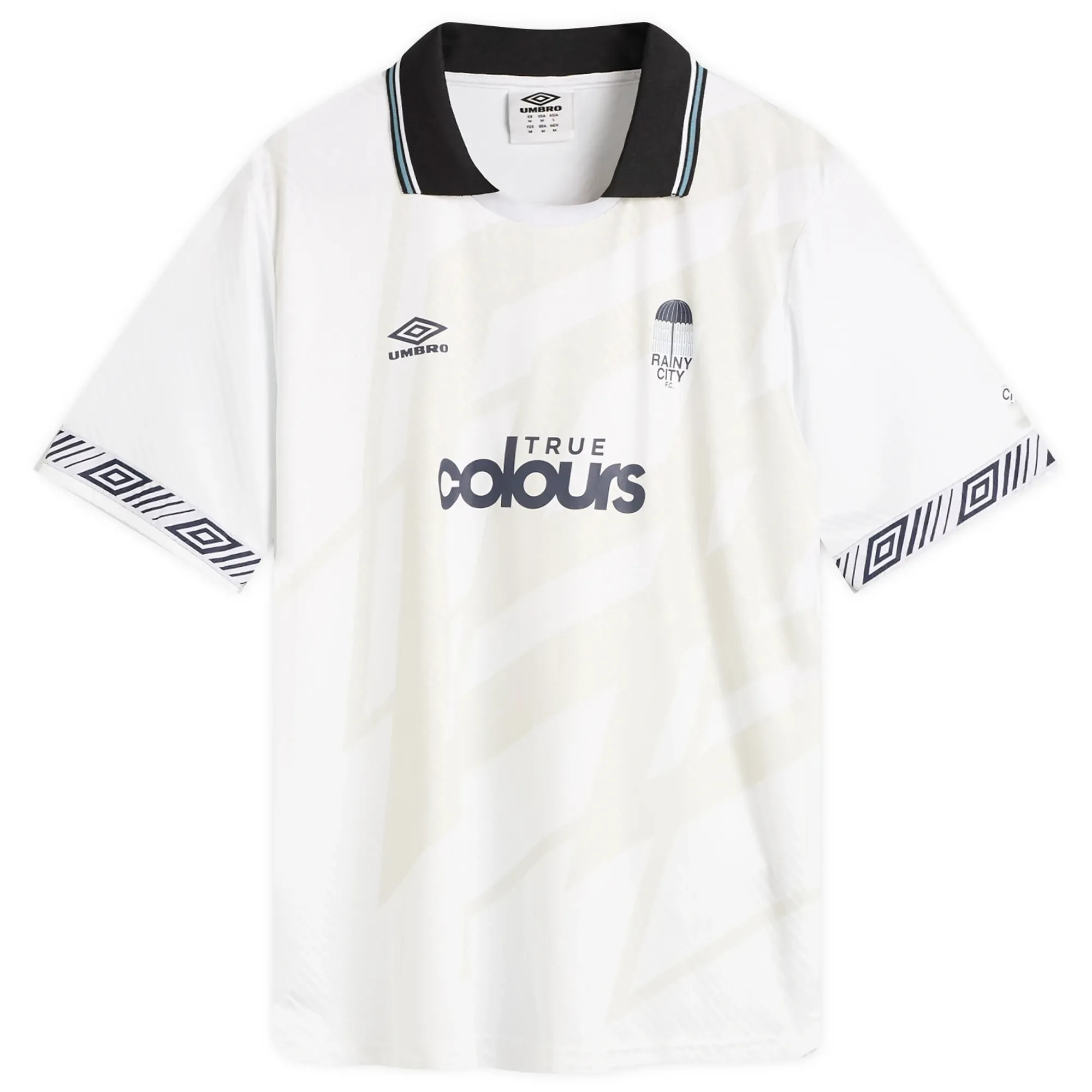 Umbro Men's Taped Football Shirt Brilliant White