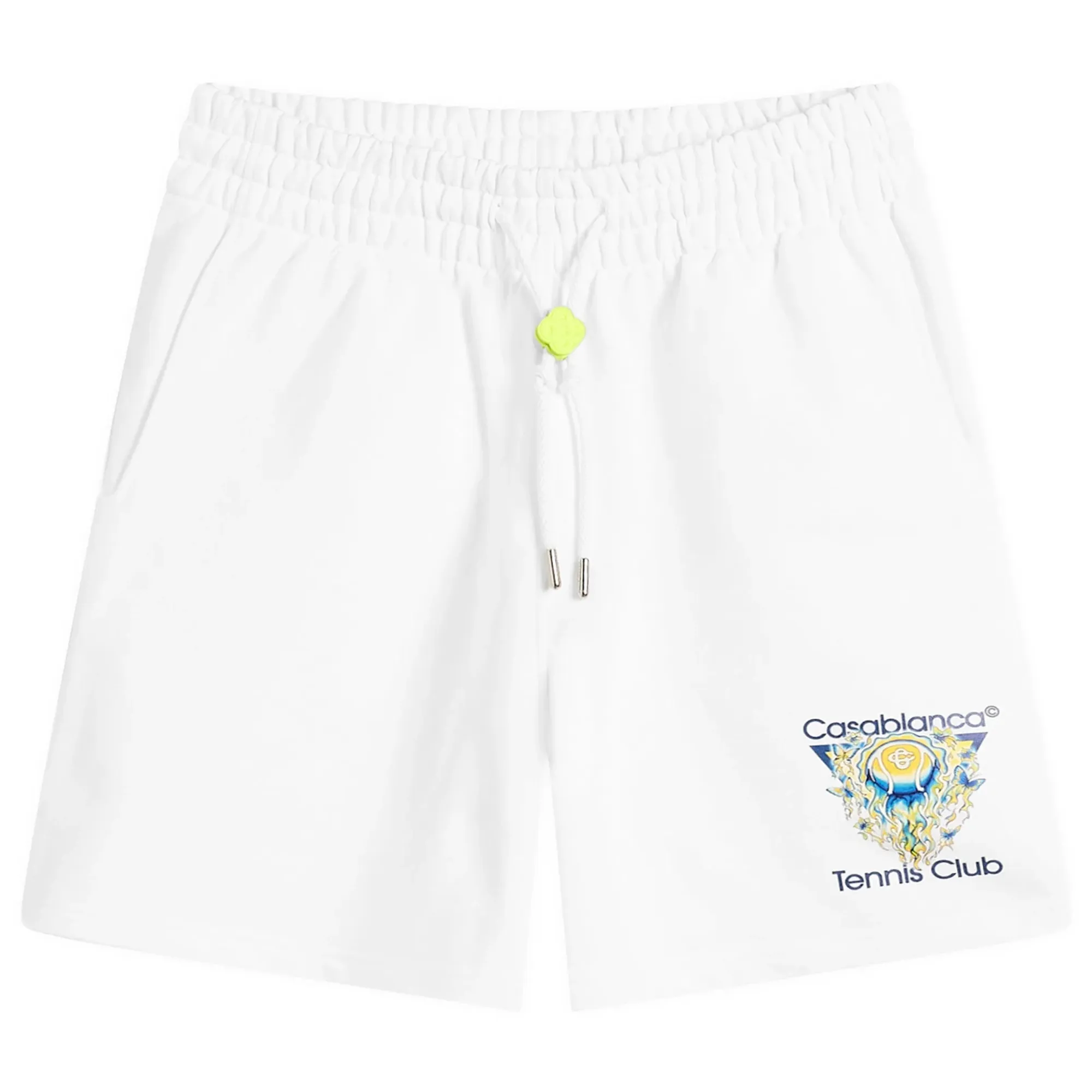 Casablanca Men's Tennis Club Icon Sweatshort White