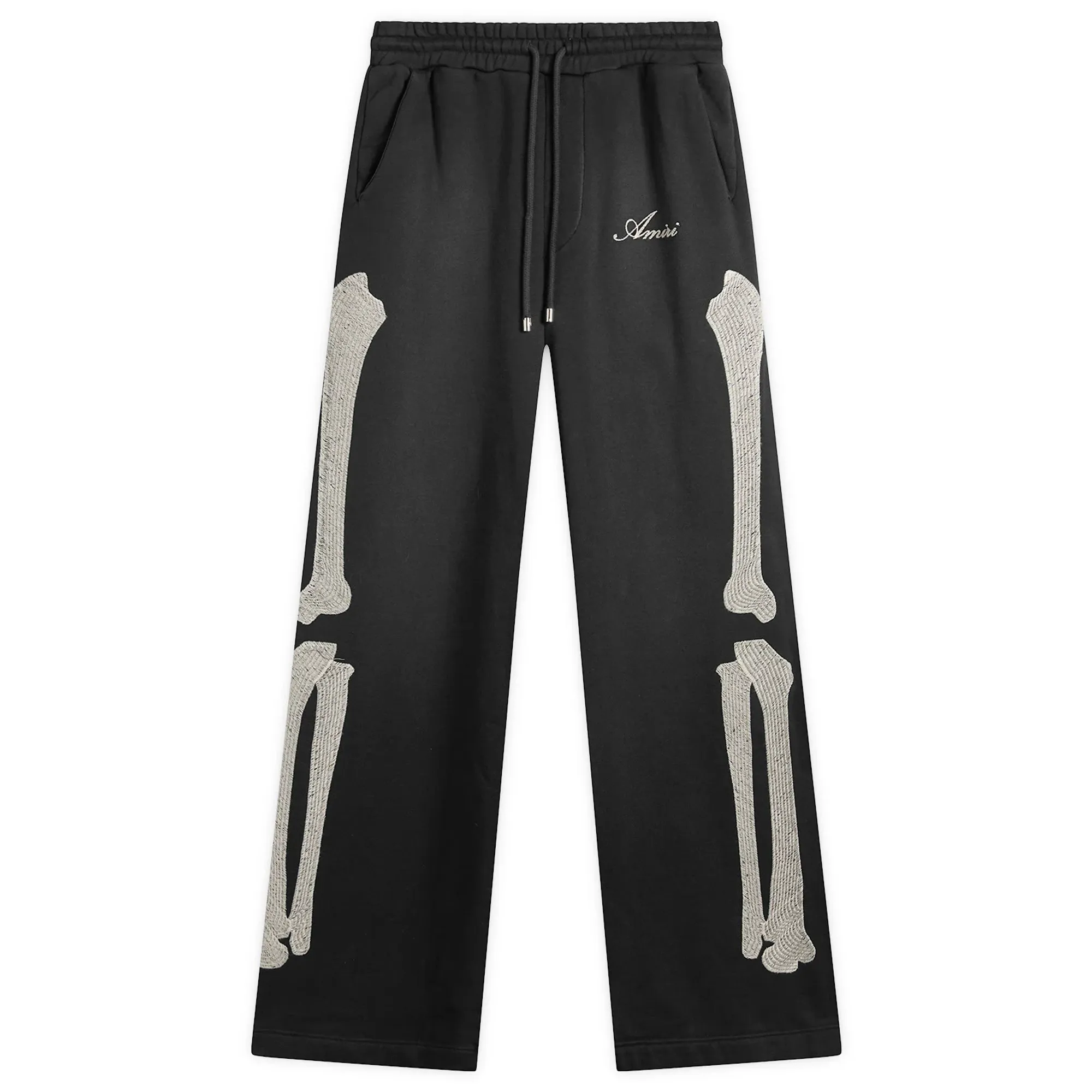 AMIRI Men's Bones Oversized Sweatpants Black
