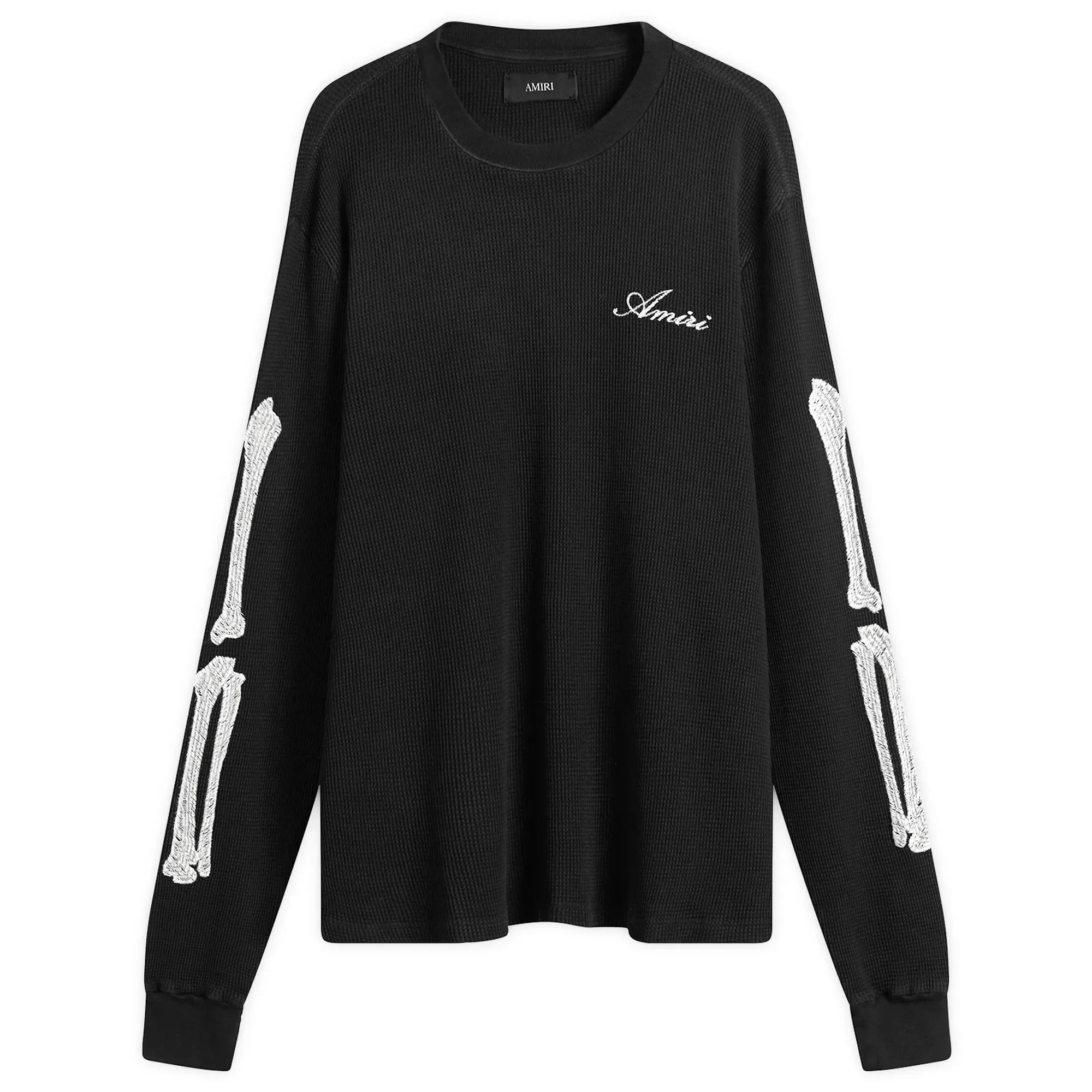 AMIRI Men's Bones Long Sleeve T-Shirt Black