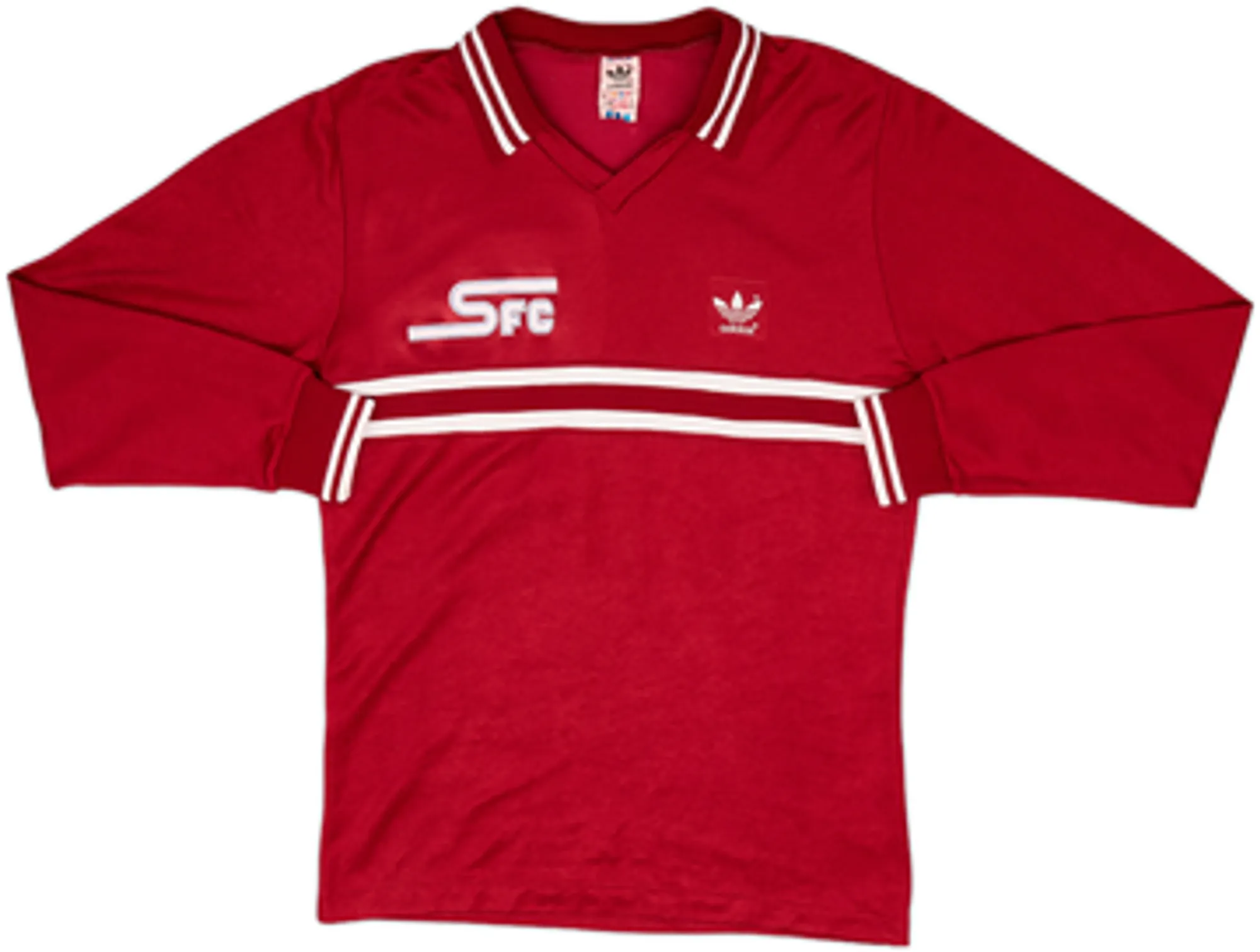 adidas Mens LS Home Shirt 1983/84