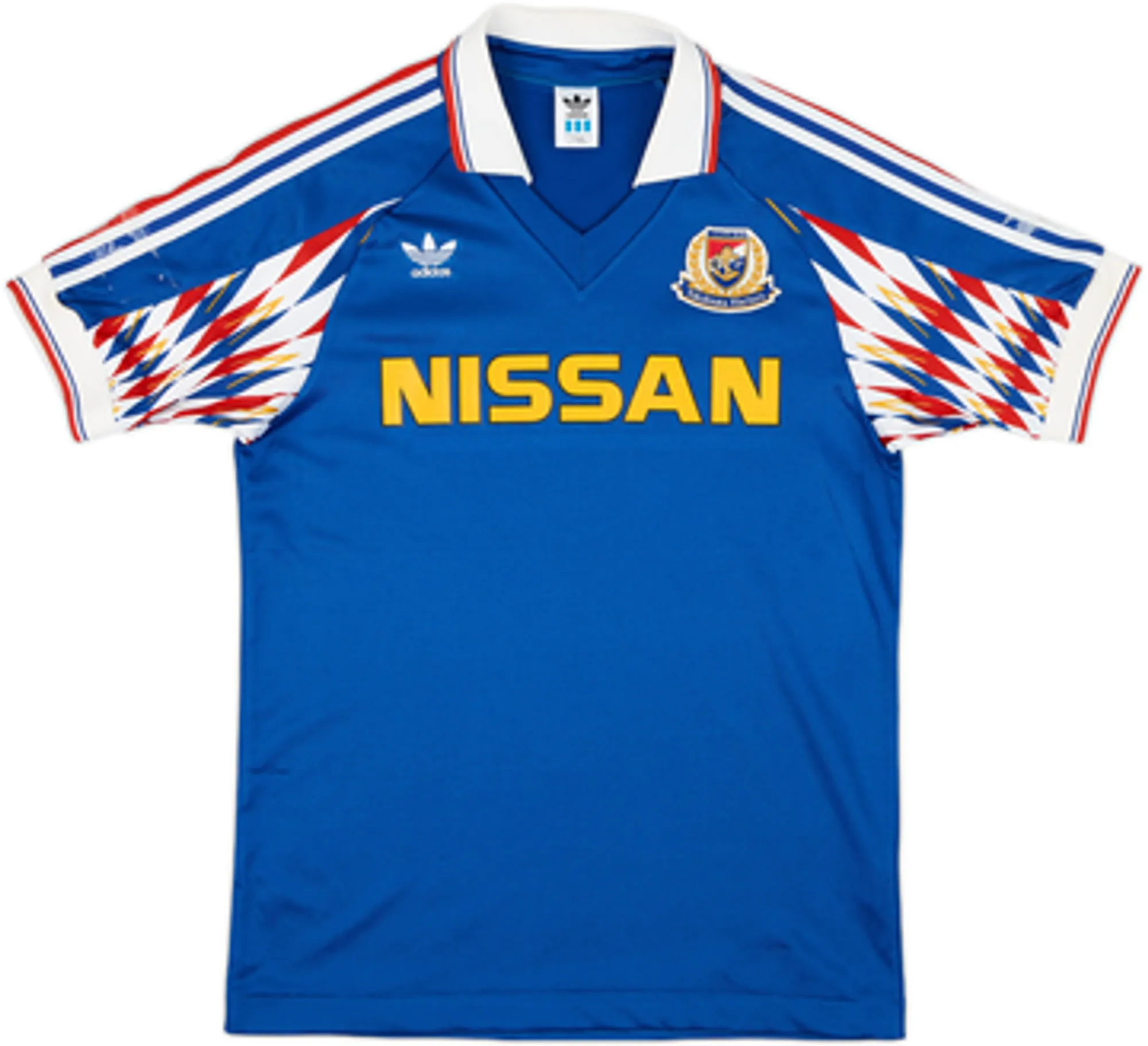 adidas Yokohama F. Marinos Mens SS Home Shirt 1992/93