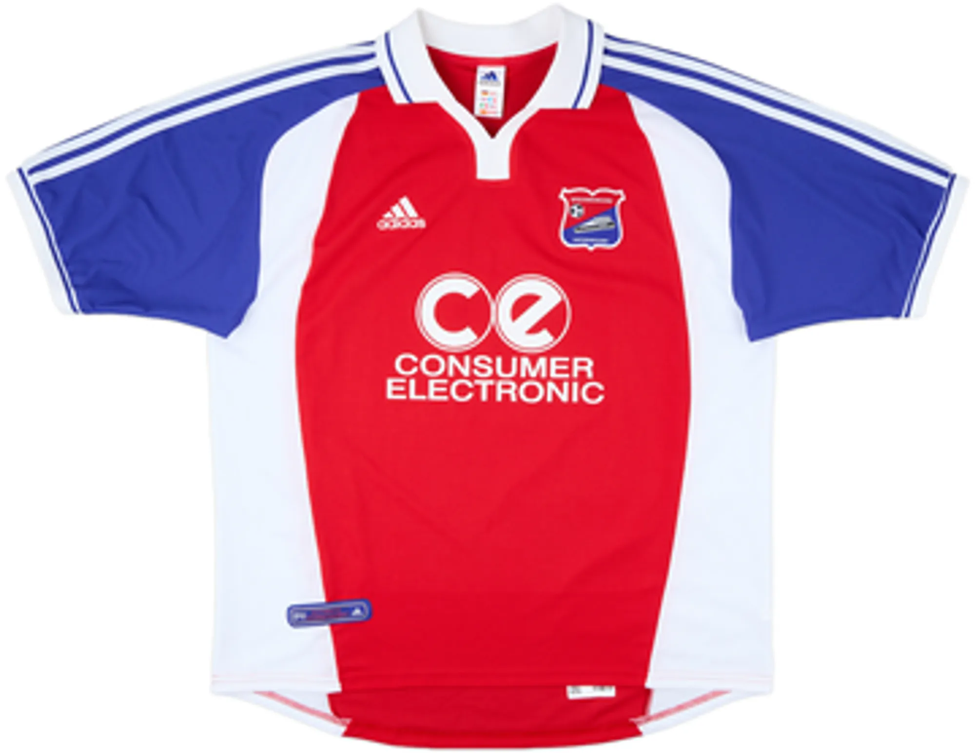 adidas Mens SS Home Shirt 2000/02
