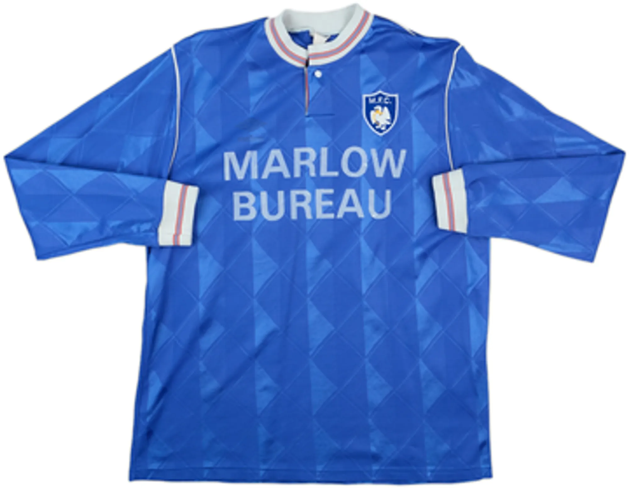 Umbro Mens LS Player Issue Home Shirt 1987/89