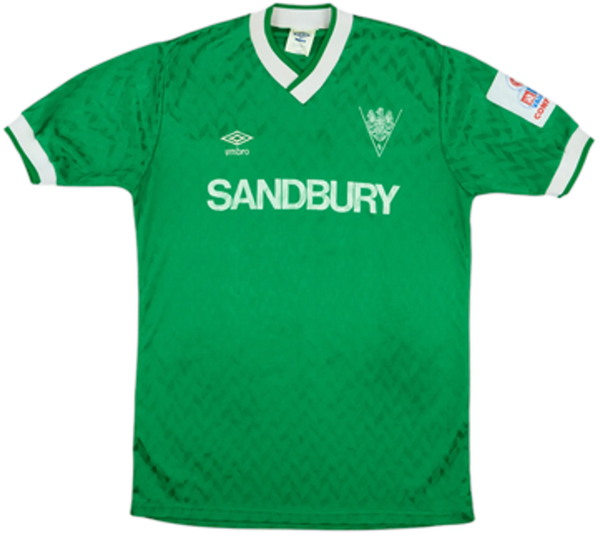 Umbro Mens SS Player Issue Home Shirt 1987/88
