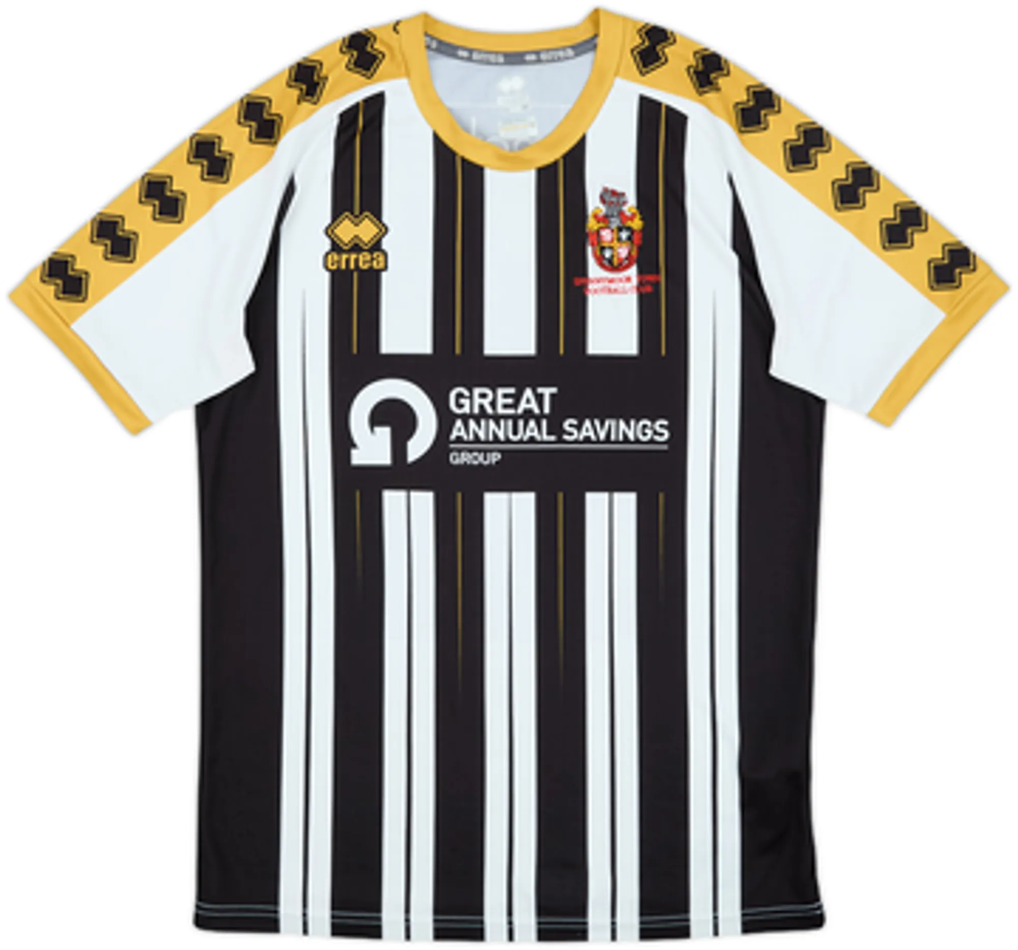 Errea Mens SS Home Shirt 2020/22