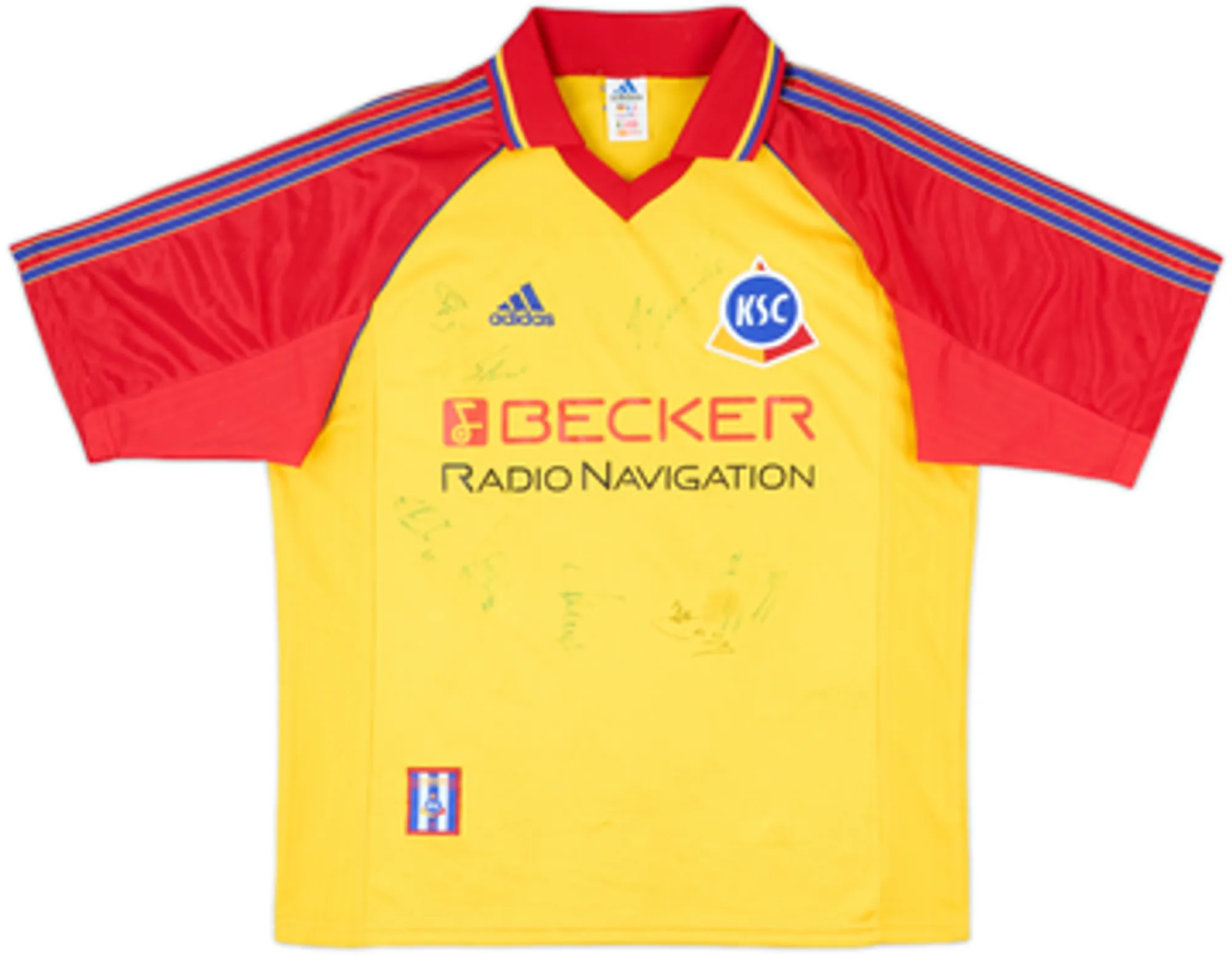 adidas Mens SS Away Shirt 1998/99