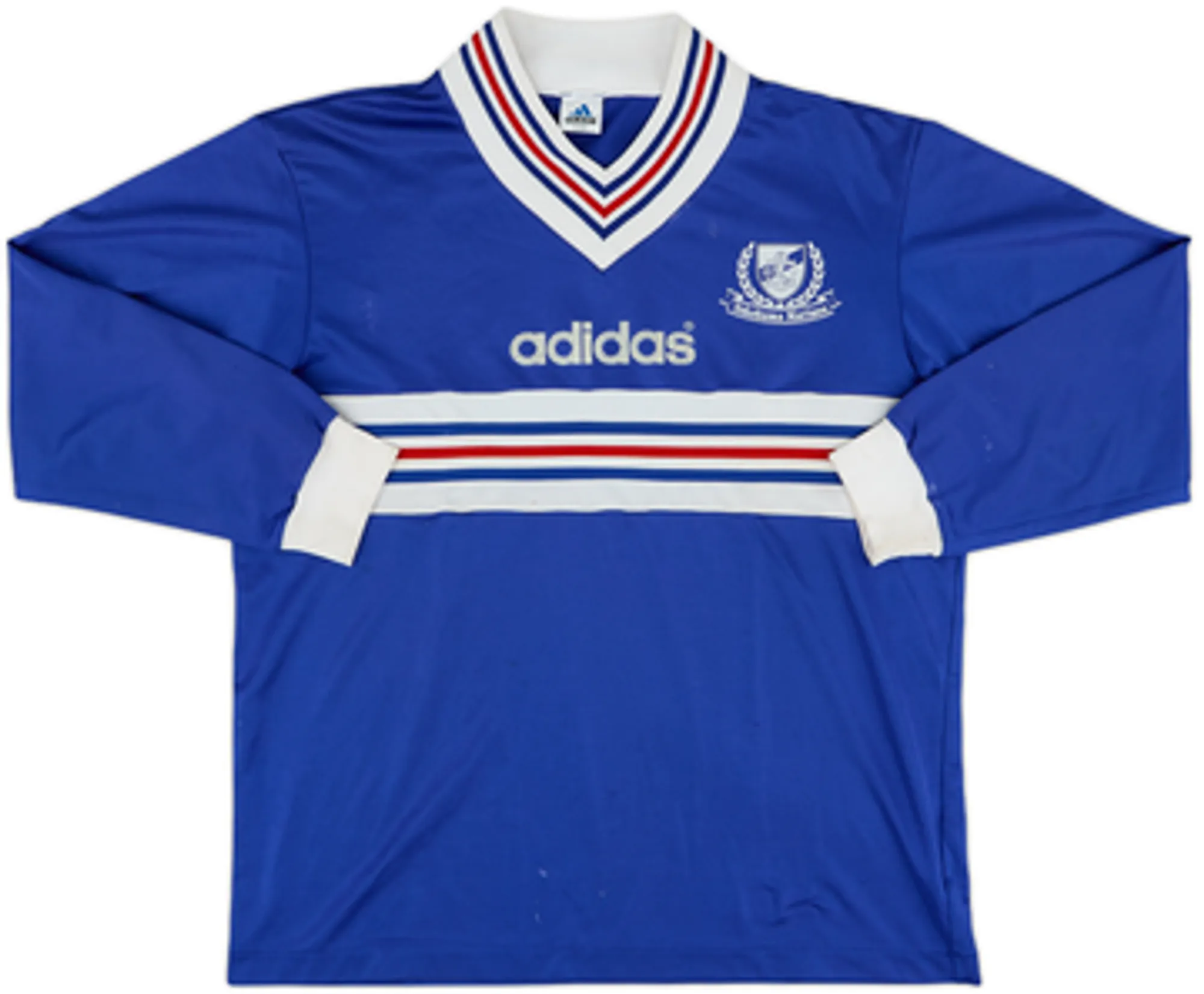 adidas Yokohama F. Marinos Mens LS Home Shirt 1997/98