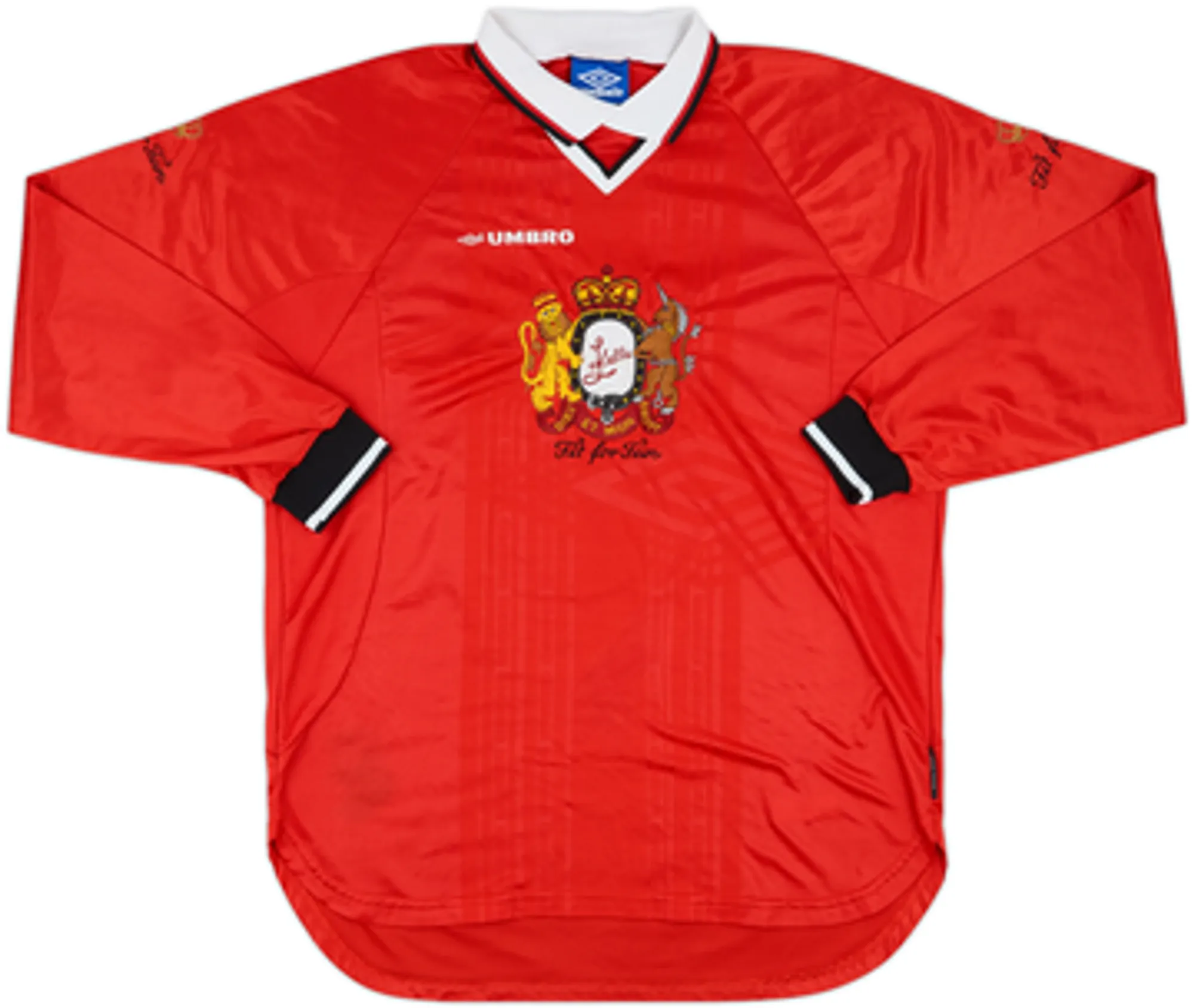 Umbro Mens LS Player Issue Home Shirt 1997/99