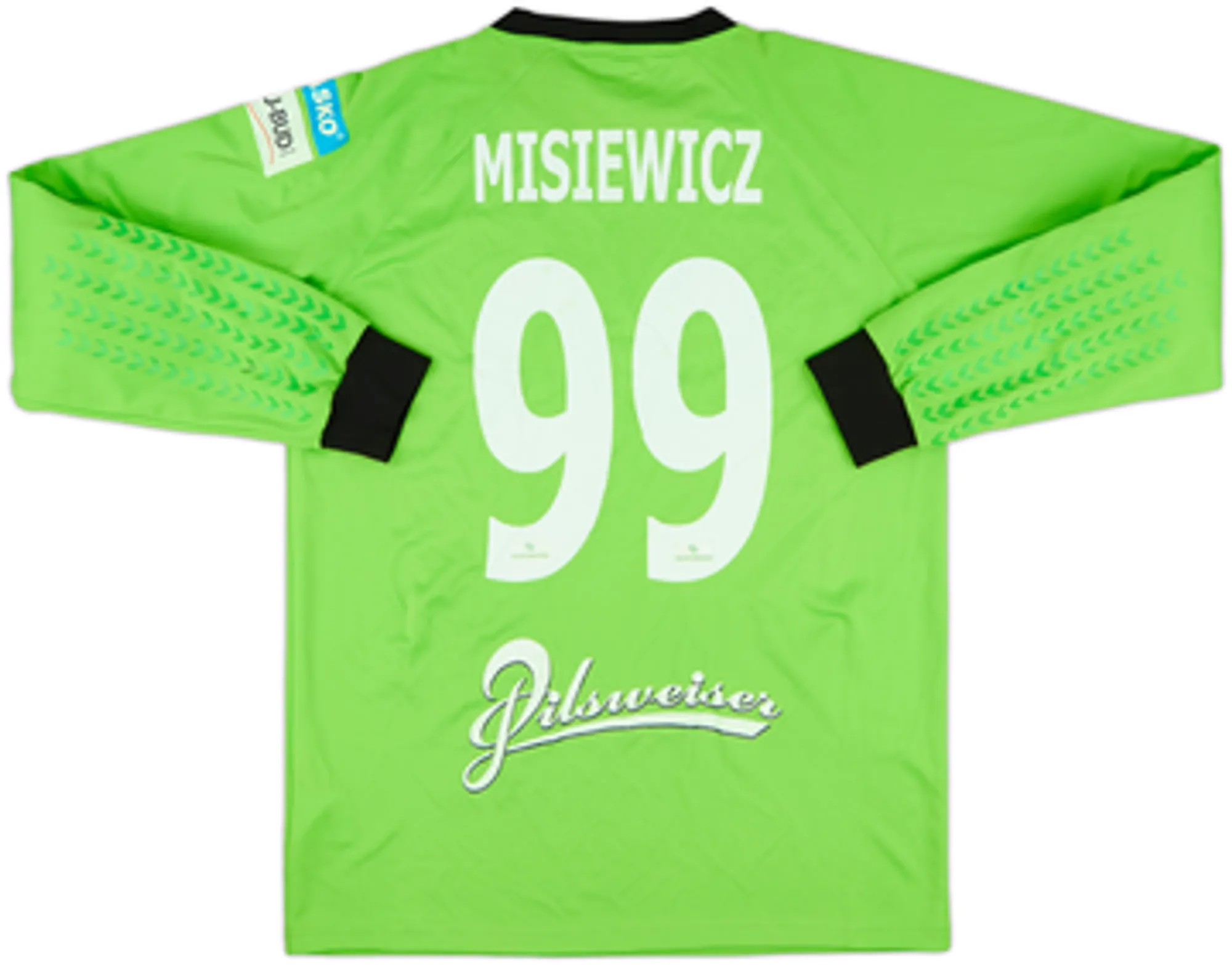 Hummel Mens LS Goalkeeper Home Shirt 2009/10