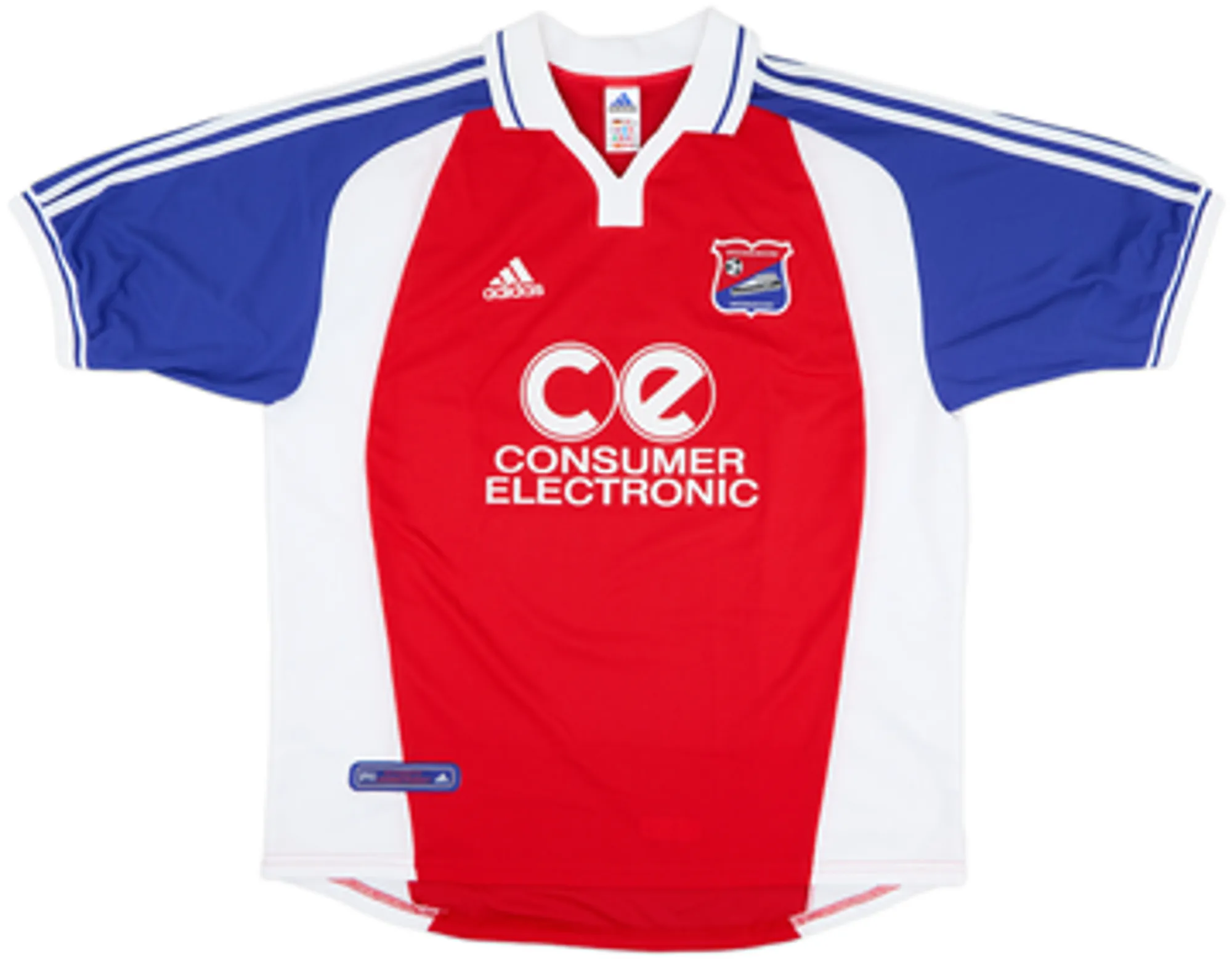 adidas Mens SS Home Shirt 2000/02