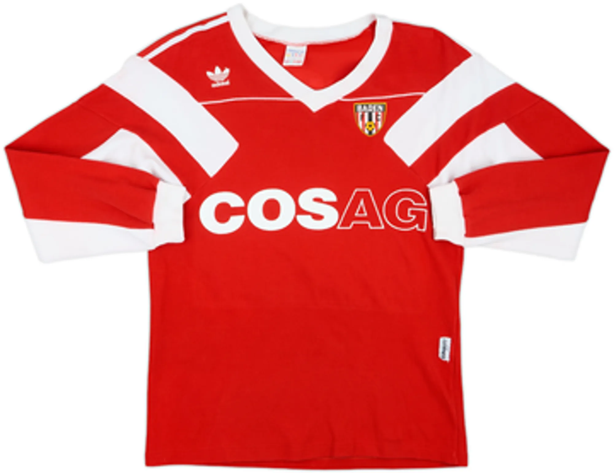 adidas Mens LS Player Issue Home Shirt 1988/90