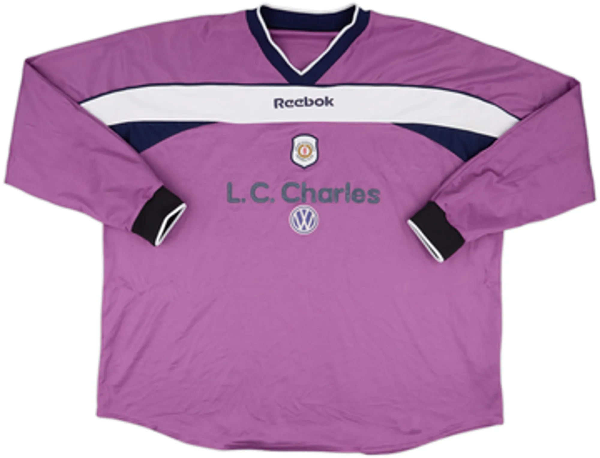 Reebok Mens LS Goalkeeper Home Shirt 2001/02