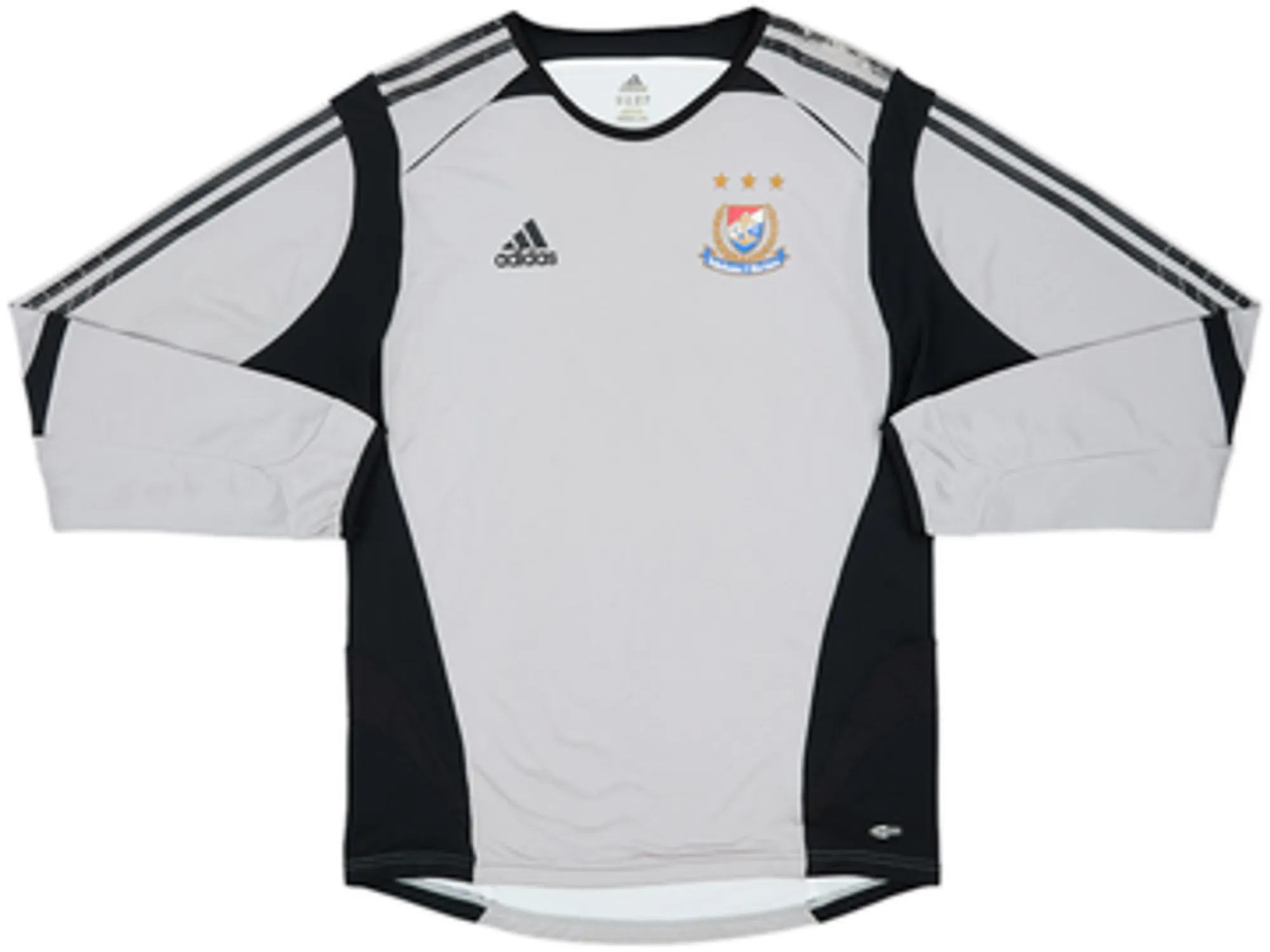 adidas Yokohama F. Marinos Mens LS Player Issue Away Shirt 2005/06