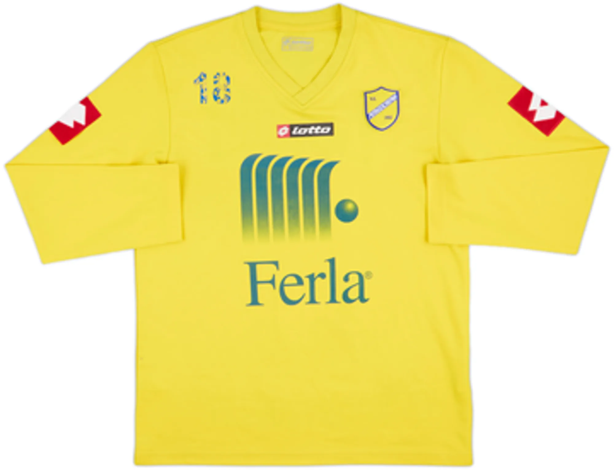 Lotto Mens LS Player Issue Home Shirt 2009/10