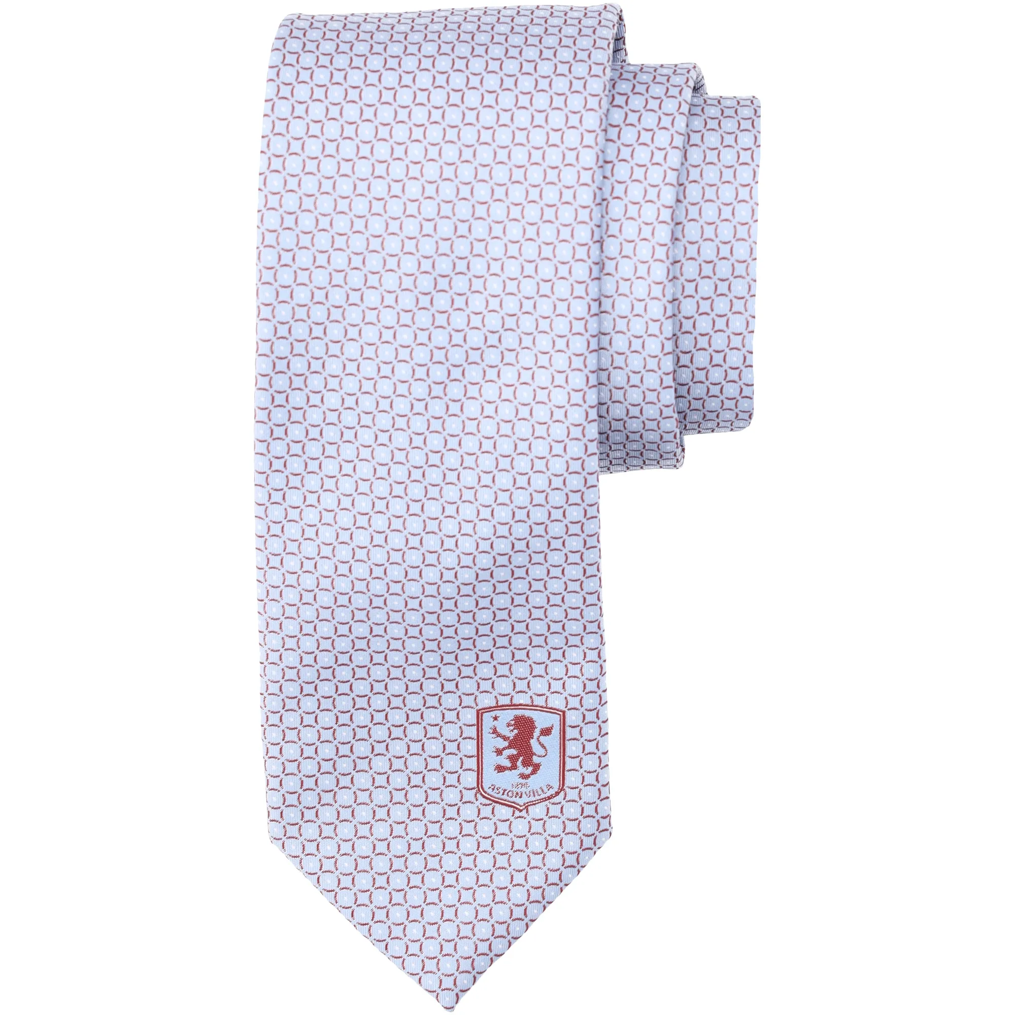 Aston Villa Tonal Tie - Sky Blue - Mens