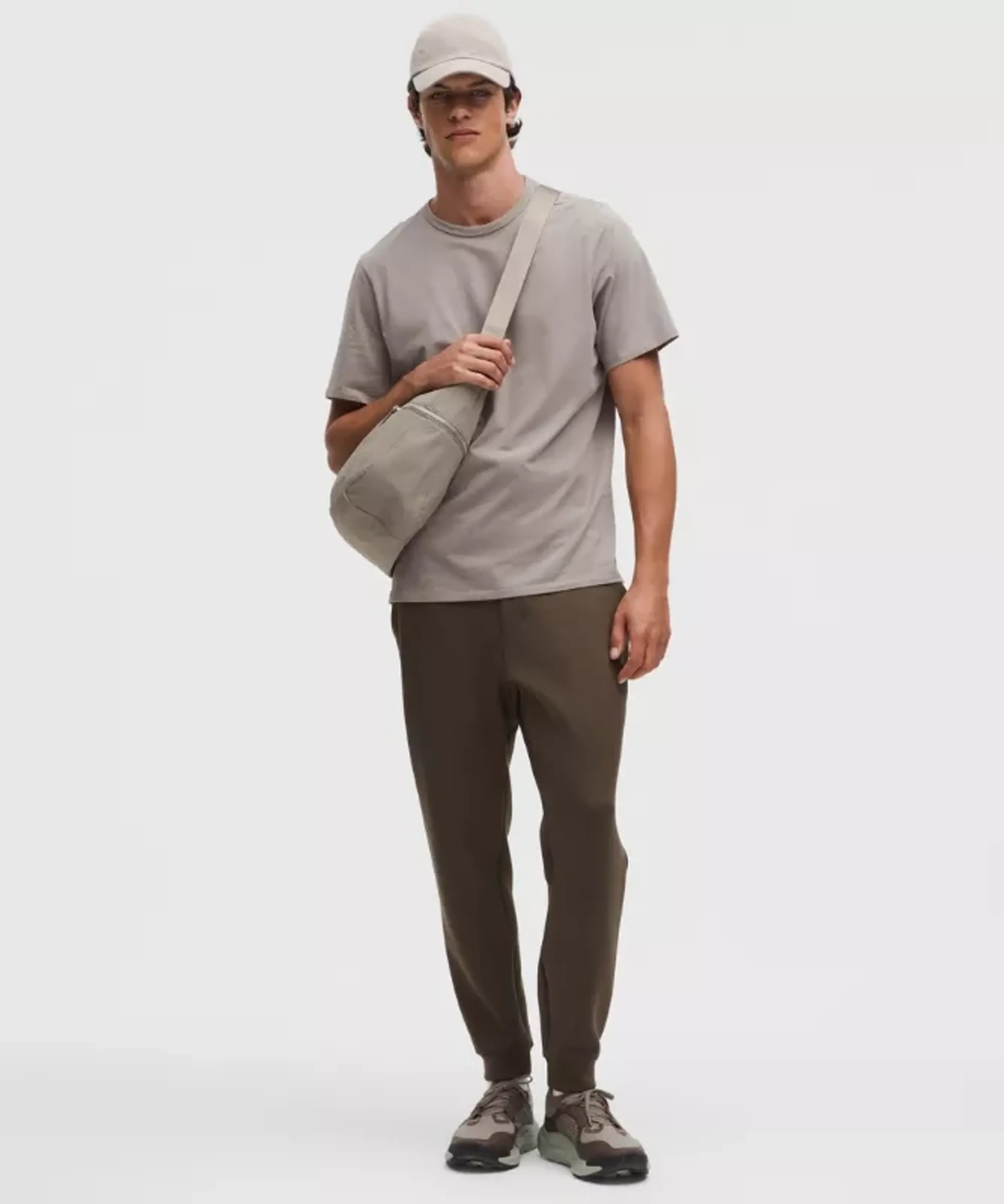 lululemon – Men's Smooth Spacer Joggers Regular – Color Brown/Green – Size Large