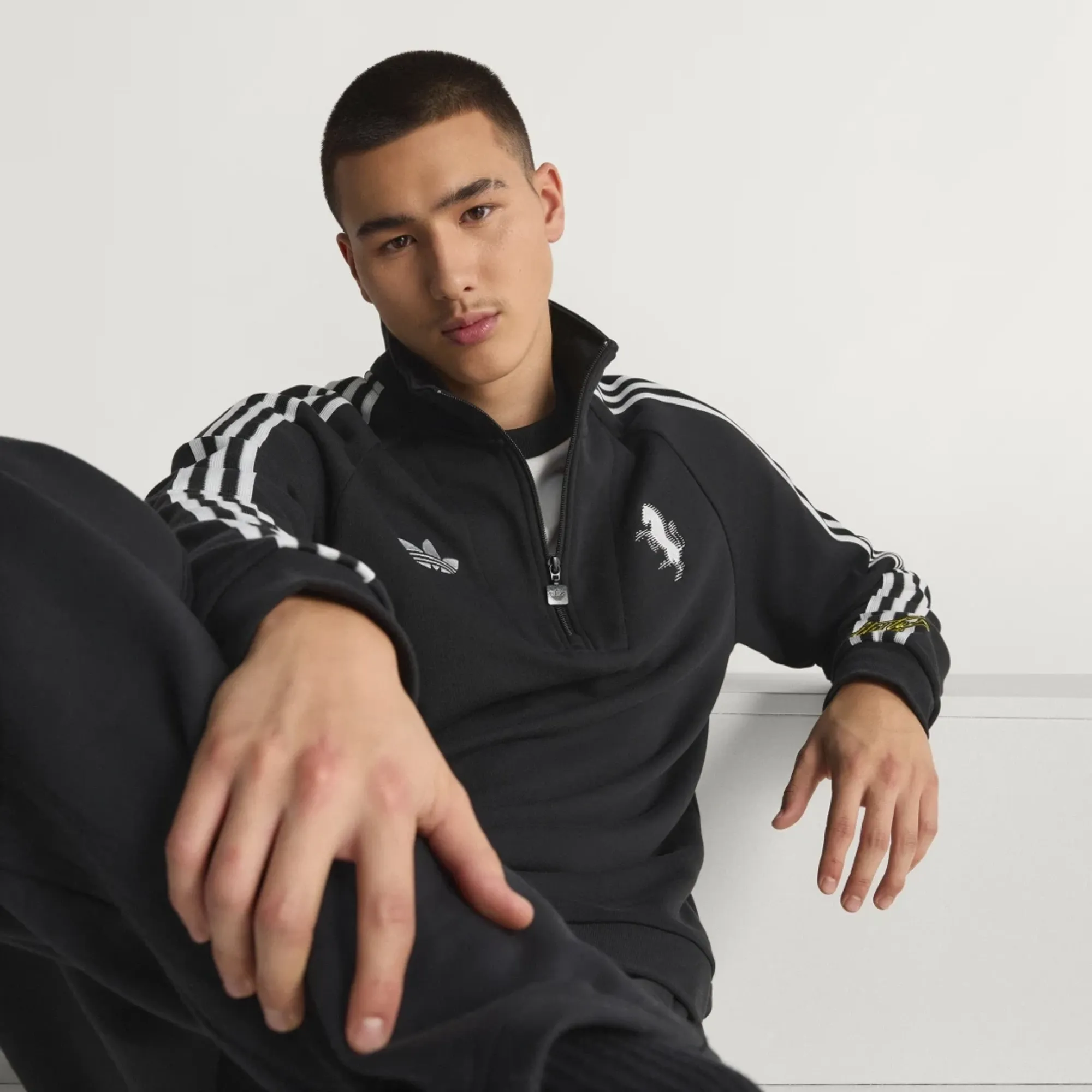adidas Juventus FC Originals Half Zip Top
