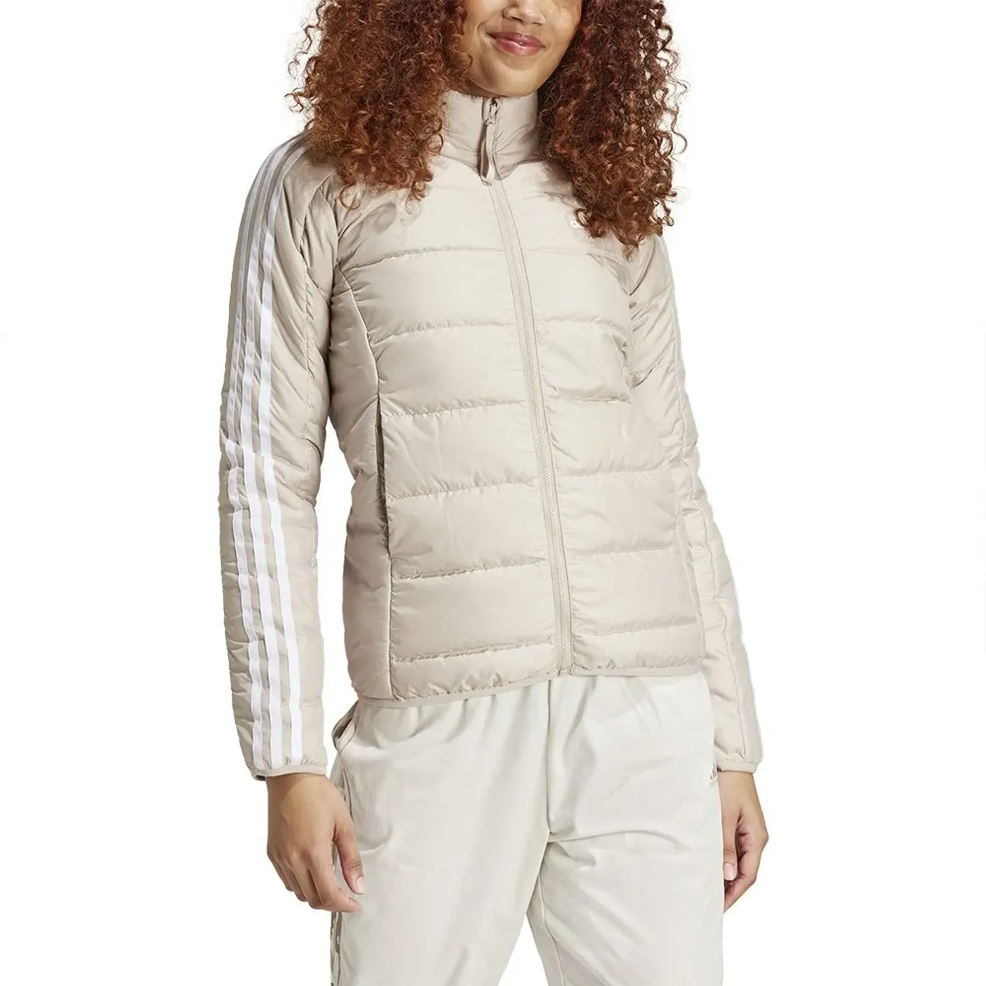Adidas Essentials 3 Stripes Light Down Jacket