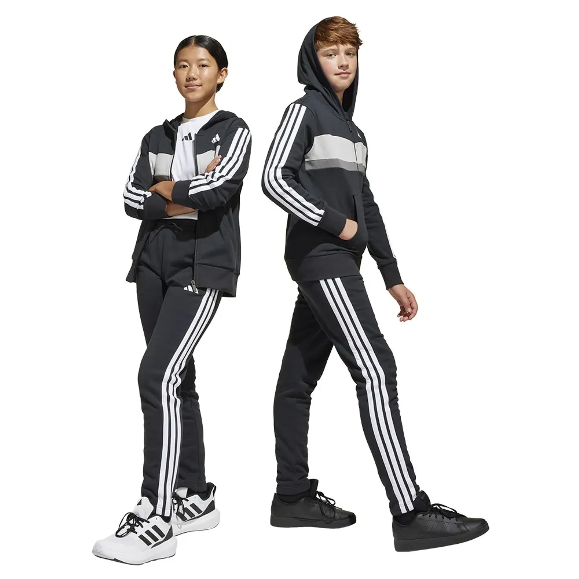 Adidas Seasonal Essentials Tiberio 3 Stripes Fleece Tracksuit