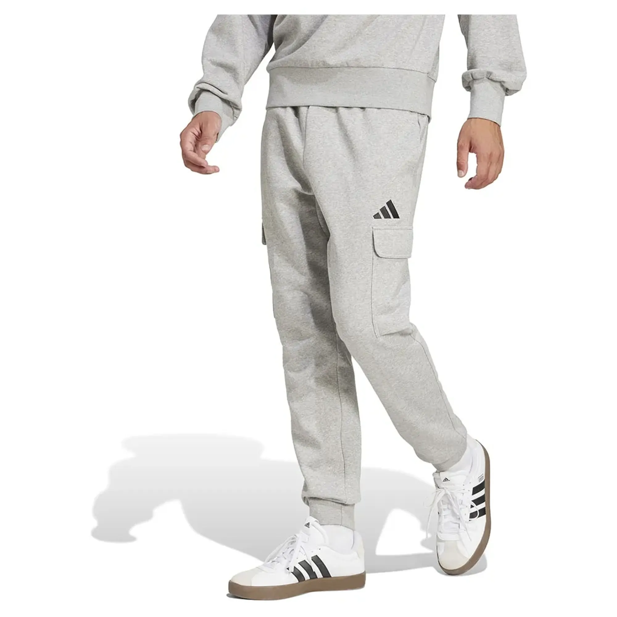 Adidas Essentials Feelcozy Fleece Cargo Joggers