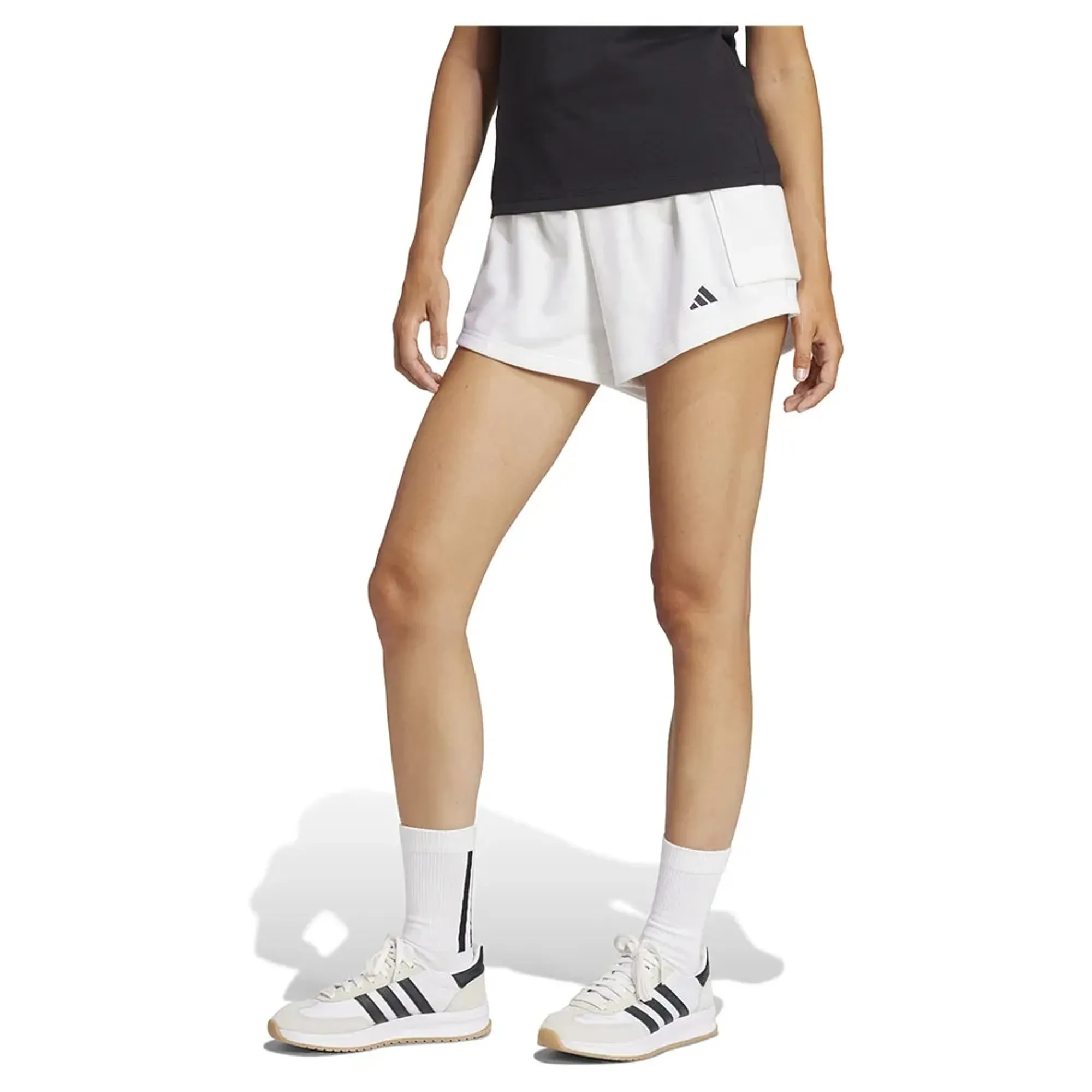 Adidas Essentials Small Logo French Terry Cargo Shorts