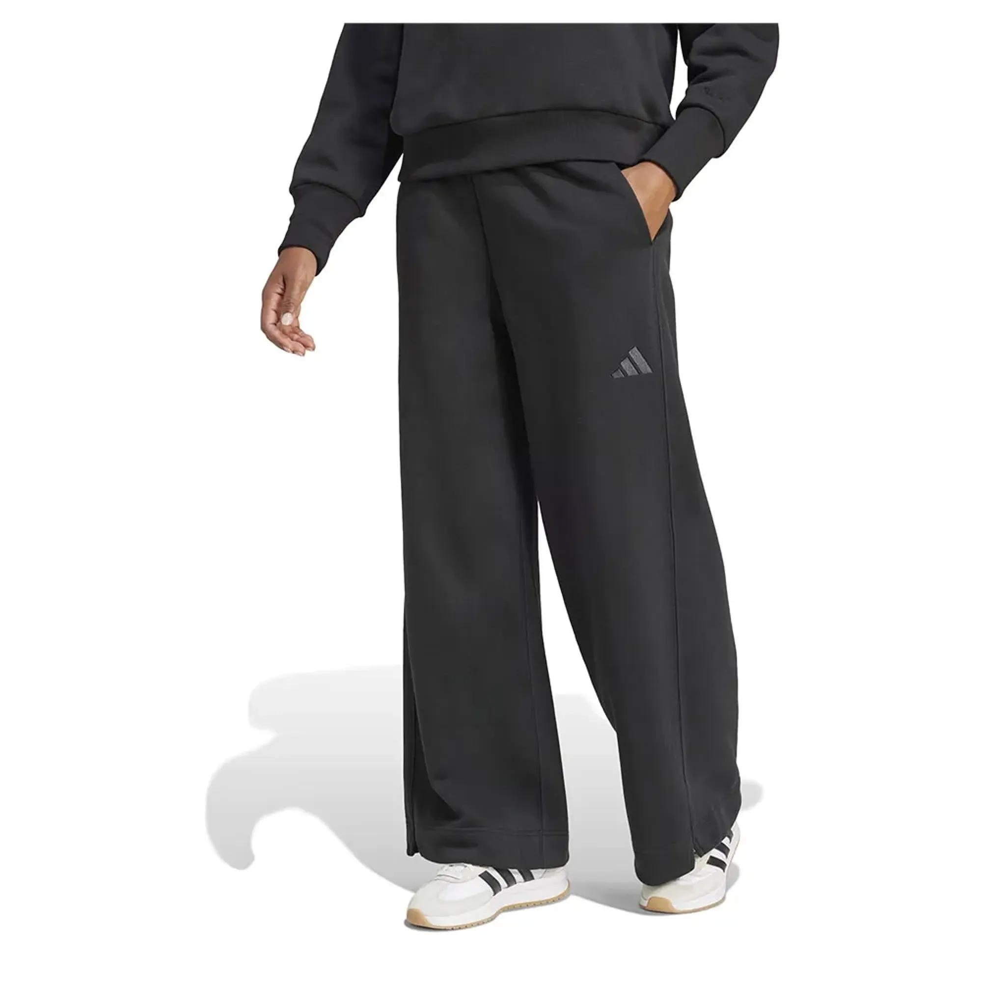 Adidas All Szn Fleece Loose Wide Leg Pants