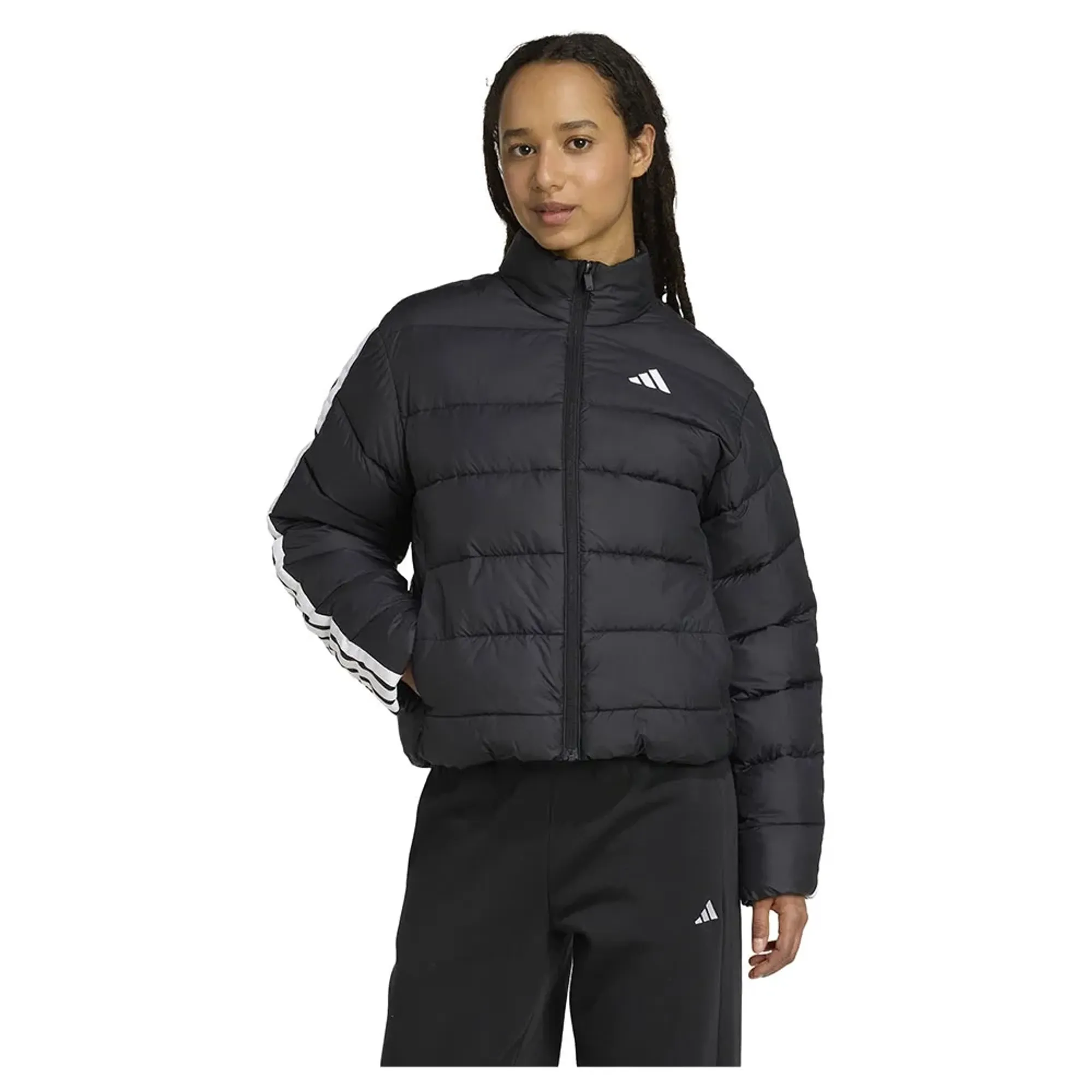 Adidas Essentials Climawarm 3 Stripes Synthetic Down Jacket