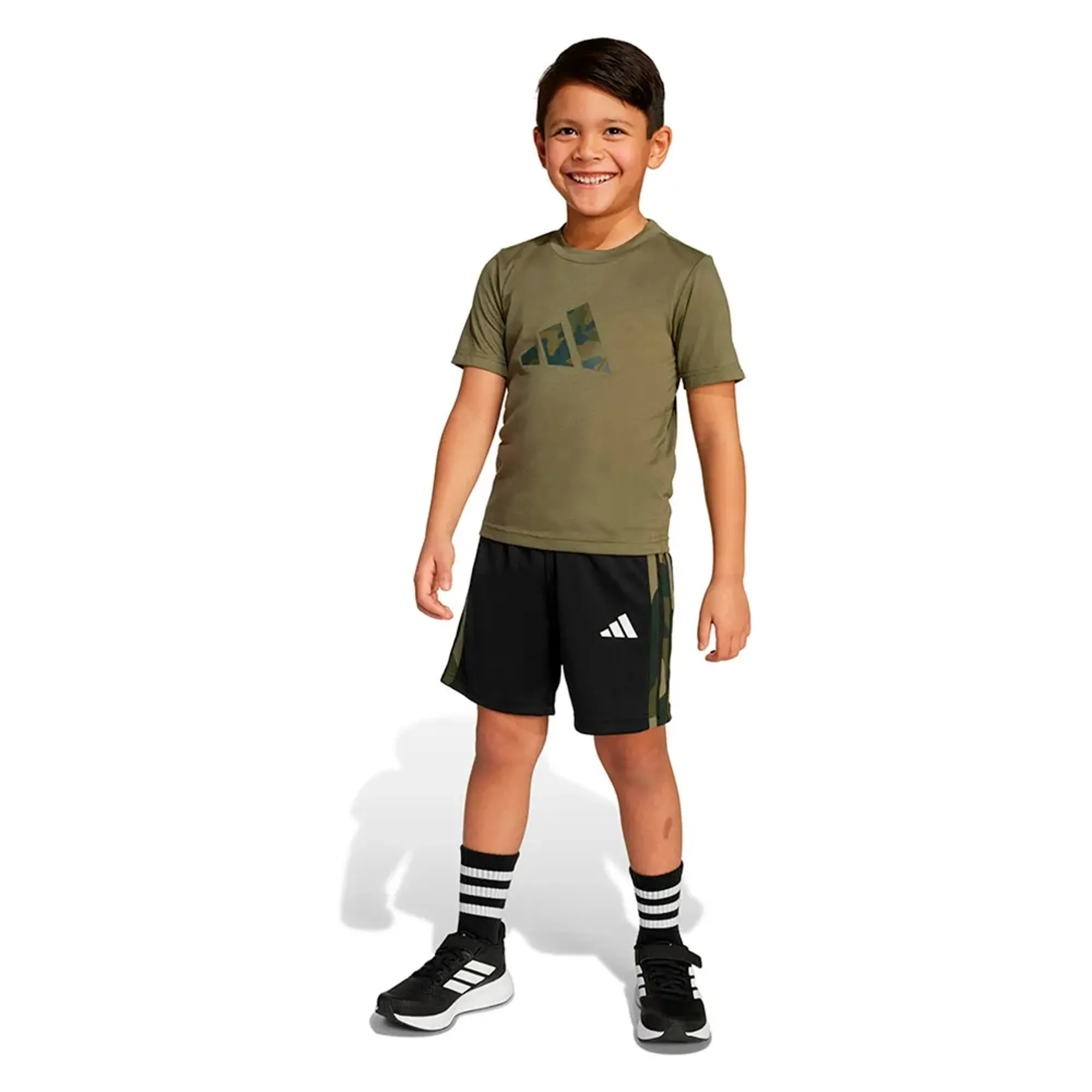 Adidas Train Essentials Camo Print Set